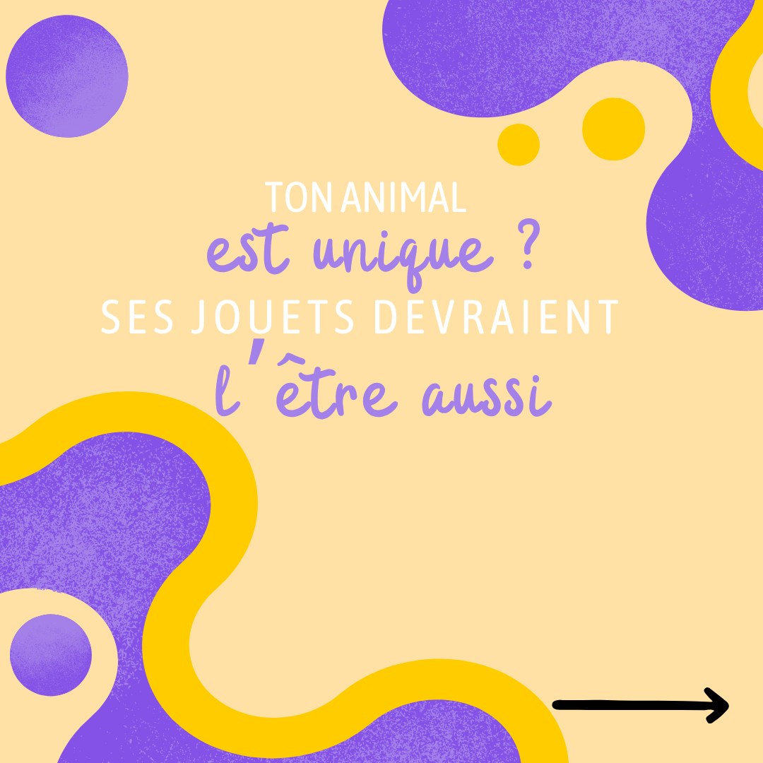 Ton animal est unique ?
Alors ses jouets devraient l’être aussi.
Chez La Zouzoulerie, chaque création est faite à la main, avec des matières revalorisées, pour des compagnons qui méritent plus que du standardisé.
On aime donc on s'adapte à leurs besoins. Ton animal mérite ce qu'il y a de mieux.
👉 Swipe pour découvrir nos créations.
www.lazouzoulerie.com