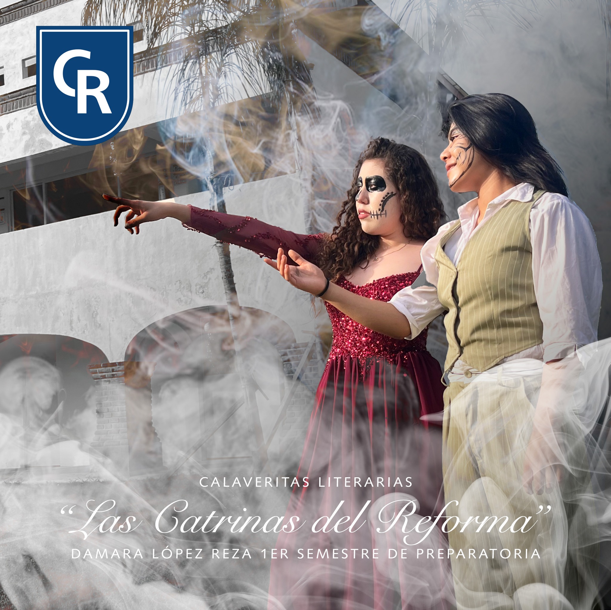 Calaveritas Literarias "Las Catrinas del Reforma"
Autora: Damara López Reza
1er semestre de preparatoria