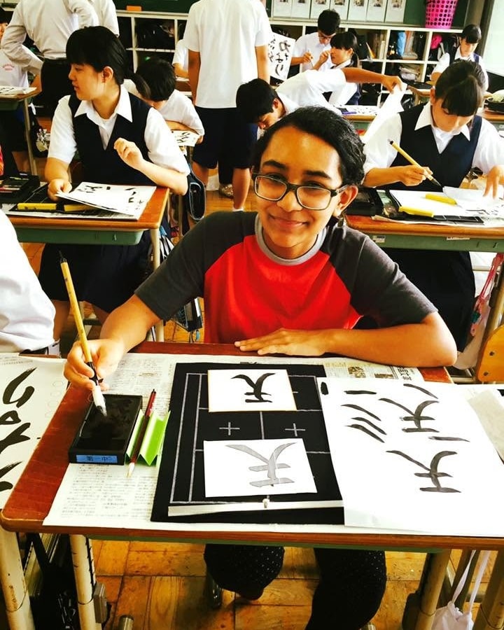 Exchange trips always offer unique ways to immerse yourself in another's culture. A favorite among students and adults alike, is learning about Japanese calligraphy!
Calligraphy (書道, shodō: "the way of writing") is the art of writing beautifully. Most children in Japan learn calligraphy in elementary school, and it is also a popular hobby among adults. An interesting aspect of Japanese writing that carries over to calligraphy is the importance that is placed on the order in which the strokes of characters are drawn.
These pictures represent some of the many calligraphy presentations and lessons that have taken place over the years on our delegation trips!
#ThrowbackThursday #SisterCities #AshikagaJapan #SpringfieldIL #GlobalCitizen #SisterCity #Calligraphy
#JapaneseCulture #JapaneseCalligraphy