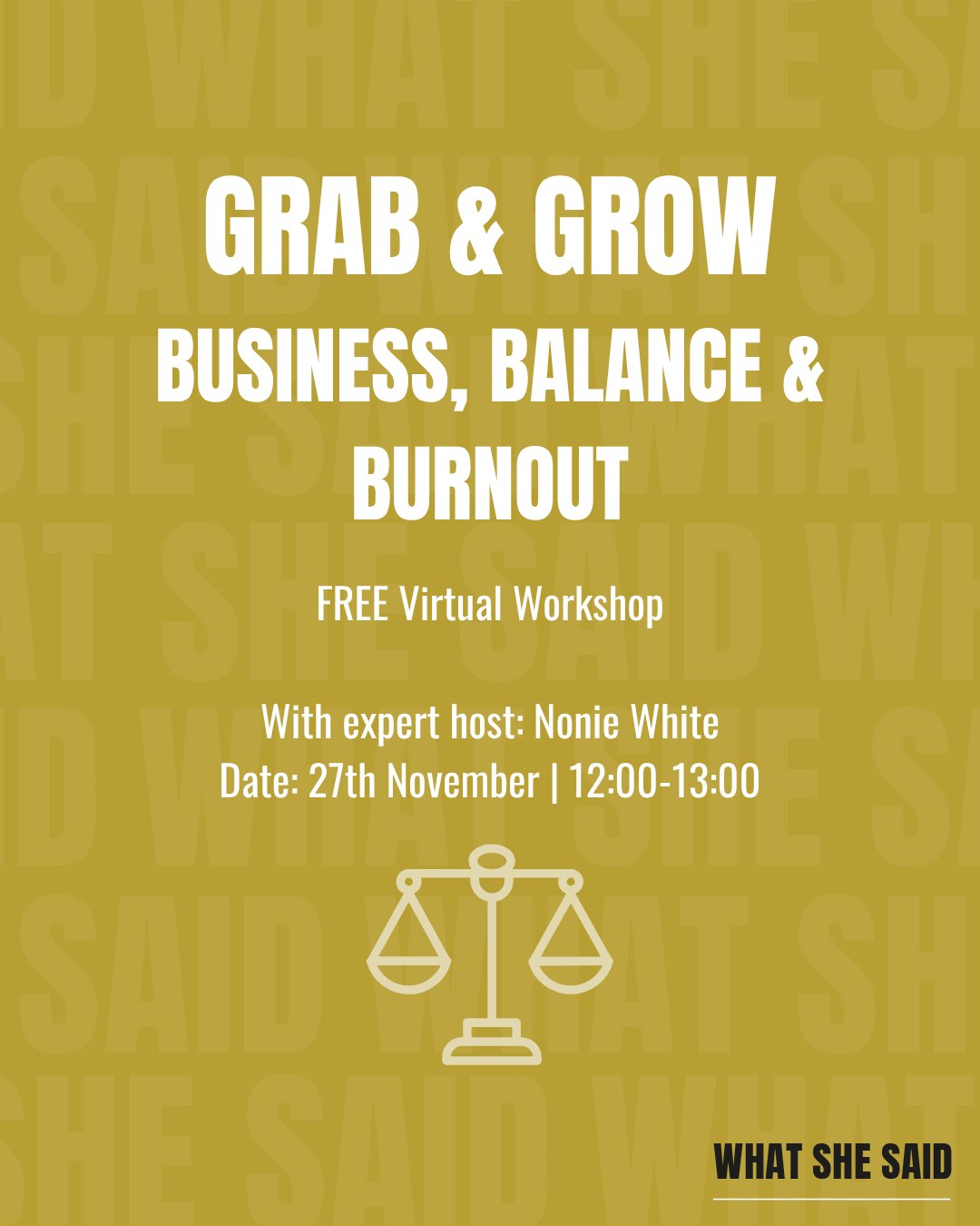 Burnout doesn’t always mean breaking down 🚨
Sometimes it’s the quiet exhaustion, the guilt when you rest, or the feeling of being always on.
This November, we’re cutting through the noise and getting real about wellbeing in business.
Join Lauren + Positive Psychology Practitioner @noniewhite_ to explore:
📊 The True Cost of Female Entrepreneurship
🌿 The PERMA-V wellbeing framework
🧠 How to perform without burning out
💬 Honest conversations with women who get it
✍️ Your own wellbeing audit & micro-strategy
Because your wellbeing isn’t a luxury – it’s a business strategy 💪
(link in bio)
#WhatSheSaid #BurnoutPrevention #SustainableSuccess #FemaleFounders #BusinessWellbeing #WomenInBusiness #FMBO #WorkLifeBalance #CommunityOverCompetition #BusinessGrowth