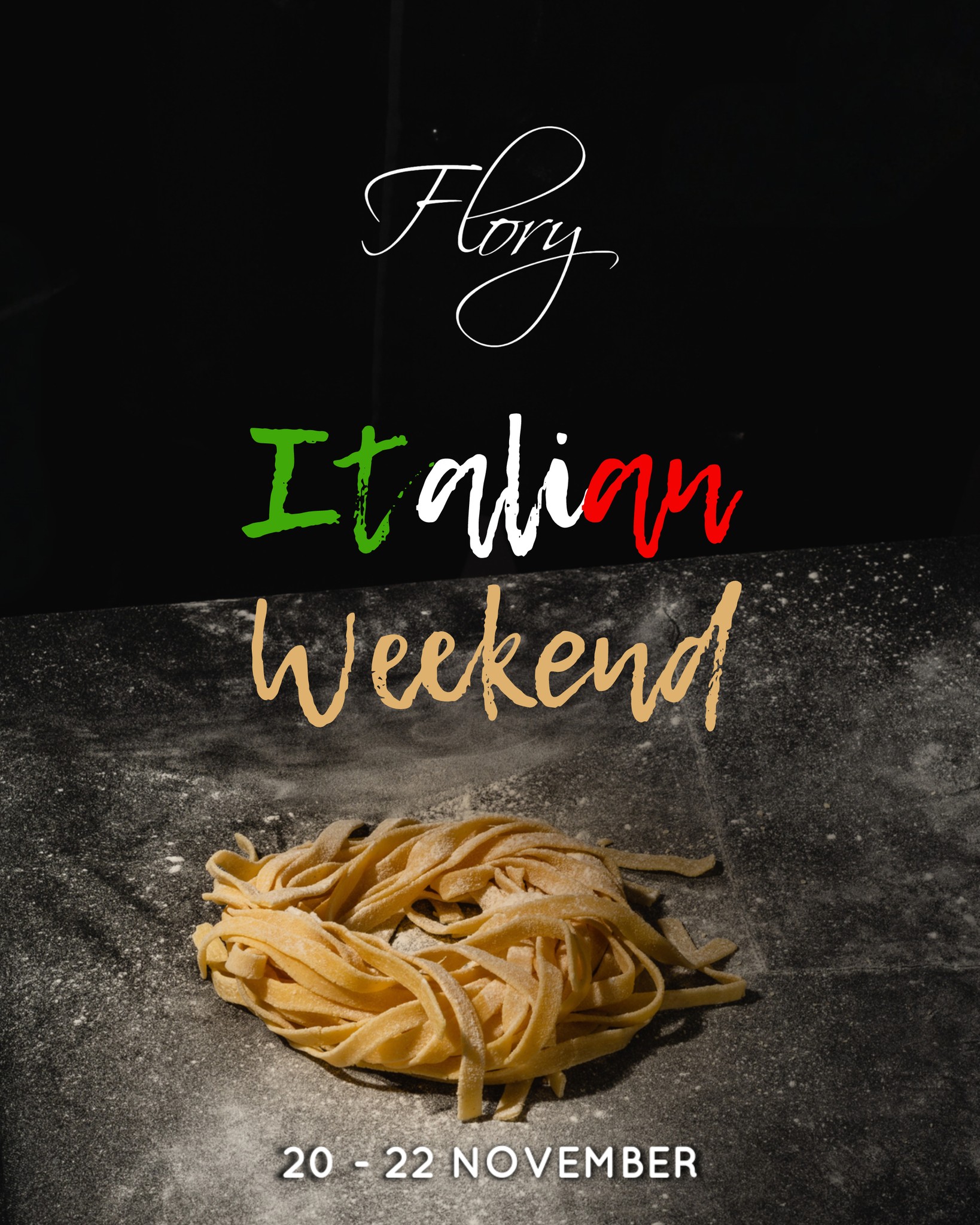 🇮🇹 Ciao, Bodmin!
We’re bringing Italy to Flory for one incredible weekend of authentic flavours and indulgent dining. 🍝🍷
Join us for a celebration of Italian cuisine, handcrafted by our chefs.
📅 20th–22nd November 2025
📍 Flory Restaurant, Bodmin
✨ Discover the special menu & book your table now by visiting floryrestaurant.co.uk/italian-weekend or #followthebiolink
#ItalianWeekend #BodminEats #CornwallFoodies #CornishDining #FoodieExperience