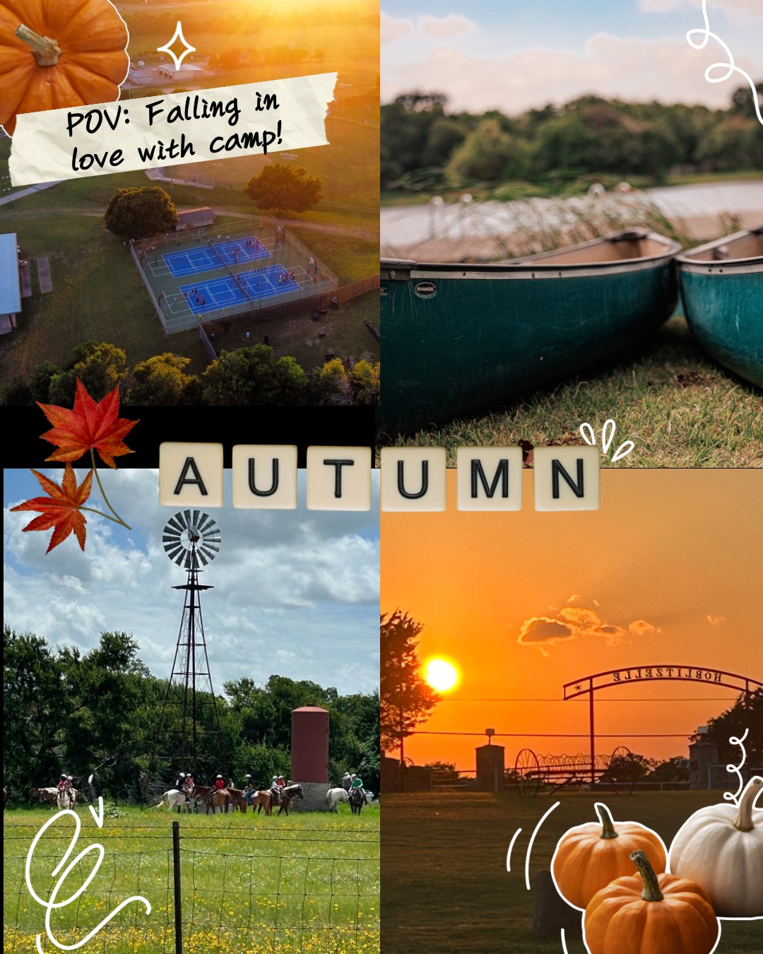 FALLing in Love with camp everyday...We hope that this season is full of blessings for you and all those you love! #It'sFallYall #LiveItOut #Thankful&Blessed