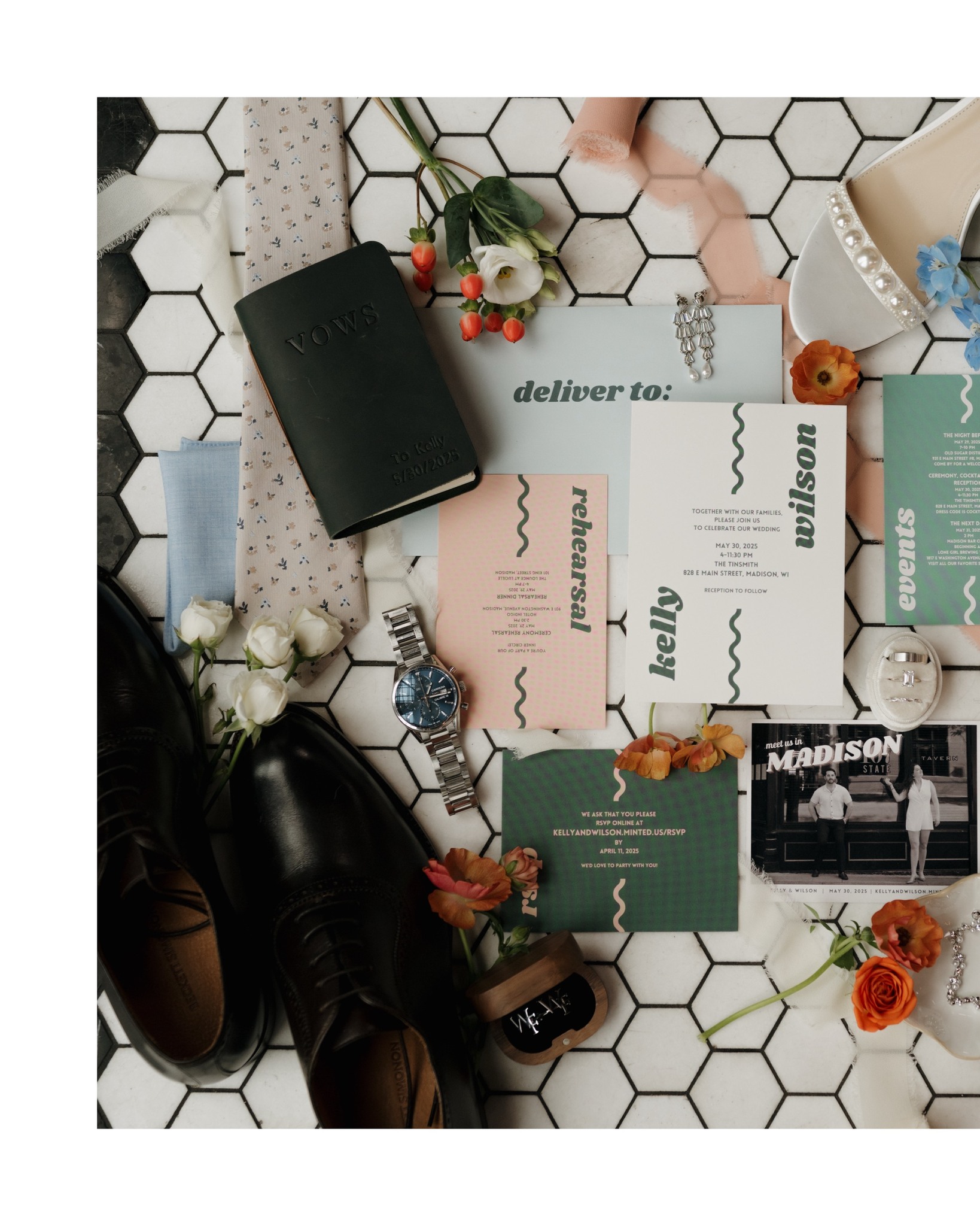 Kelly + Wilsonās day was everything we love about intentional weddings ā design that told their story, funky rentals that made the space theirs, and a day that felt effortlessly real.
We loved helping them pull all the pieces together and watching it come to life alongside this dream team š¤
decor rentals @velvet_rentals
florals @generationswfnp
photo/video @morganphotoco
venue @tinsmithevents
planning @redwoodweddingswi
catering @wendigotavern
desserts @thebakedlab
dj @djscottmueller
hair/makeup @abonsitebeauty @alyssathestylist @tayahgorgen
Because your wedding doesnāt need to follow a formula. It just needs to feel like you. š
#intentionalwedding #wisconsinweddingplanner #milwaukeeweddingplanner #lakegenevawedding #modernweddingdesign #weddingplannerlife #weddinginspo #realwedding #redwoodweddings