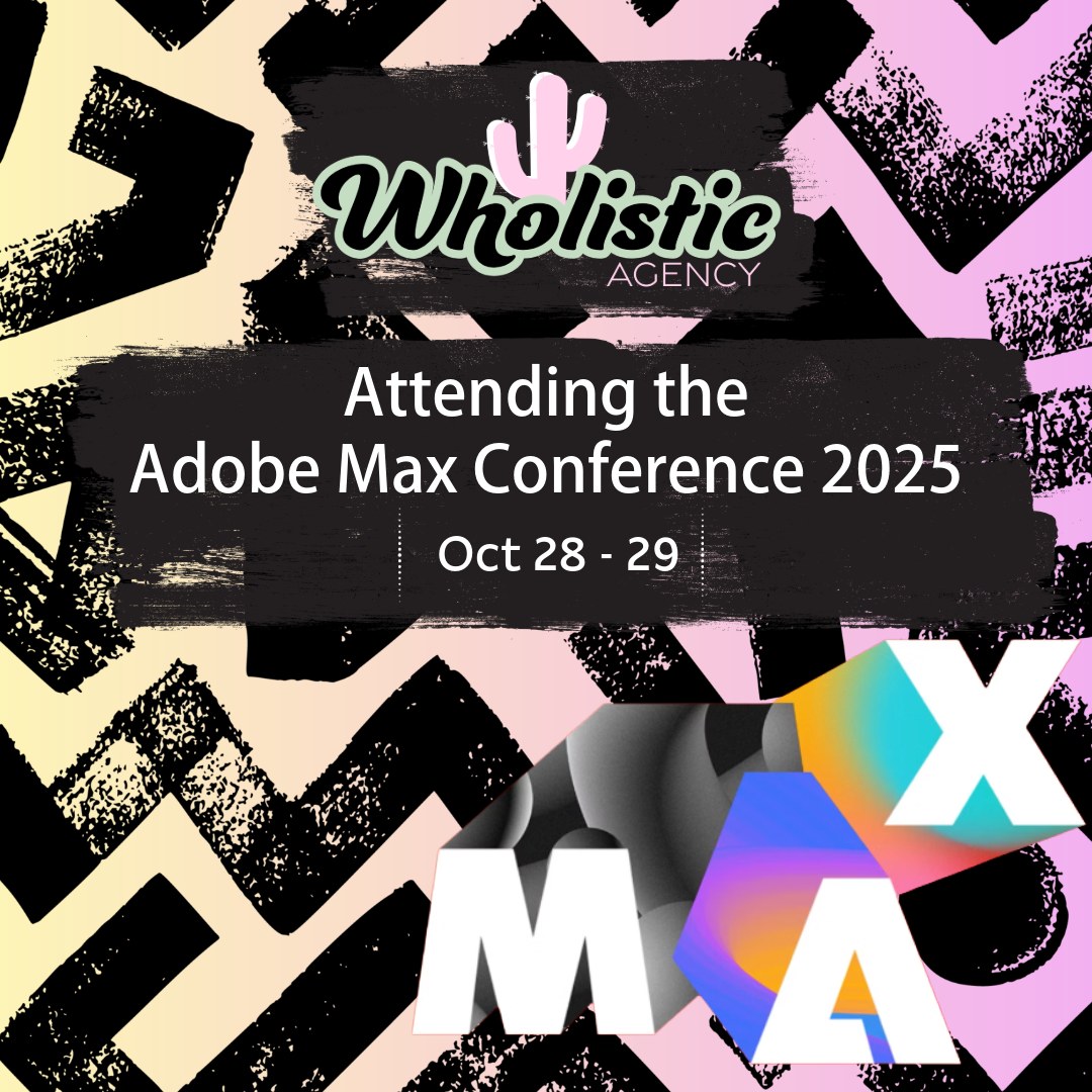 Wholistic Agency is attending Adobe Max Conference 2025 vritually this week (Oct 28-29). Staying current with the latest design and marketing tools is how we bring fresh, innovative ideas to our clients. Whether it's new features, industry trends, or creative inspiration—we're soaking it all in. Can't wait to see what Adobe has in store!
#AdobeMAX #AdobeMAX2025 #Adobe #DesignConference #GraphicDesign #DigitalMarketing #CreativeTools #DesignInspiration #MarketingAgency #ProfessionalDevelopment #entrepreneurship