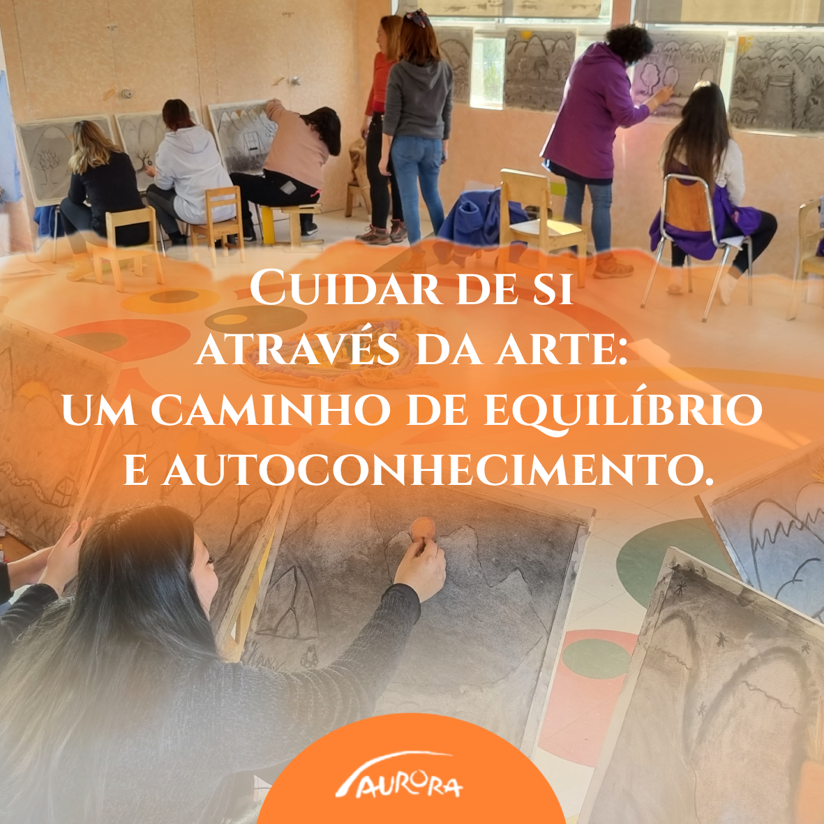 Muito além da expressão criativa, a Terapia Artística é um caminho de cuidado integral, que atua sobre o corpo, as emoções e a alma.
Através de técnicas como pintura, modelagem, desenho e ritmo, essa abordagem terapêutica — baseada na Antroposofia — desperta forças de autocura, reorganiza o sentir e favorece o autoconhecimento.
Tudo isso sem precisar saber desenhar ou “levar jeito” para a arte. O que importa é o processo, não o resultado. Você já viveu a experiência de se cuidar através da arte?
Imagem: Deborah
#TerapiaArtística #ArteQueCura #SaúdeIntegral #CoresEFormas #Antroposofia #Autoconhecimento #AuroraABTAA