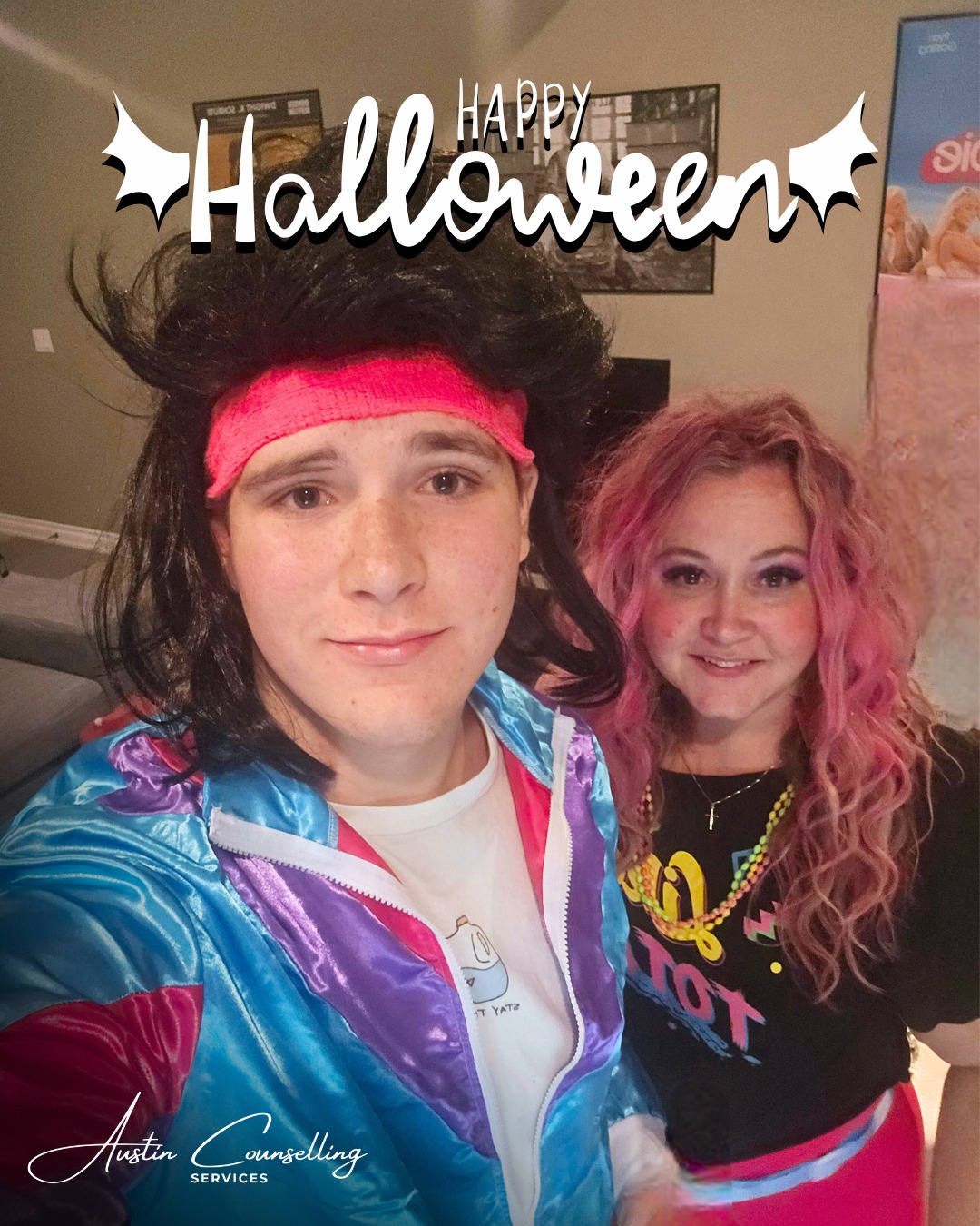 A little Halloween fun from Natalya and her son! Wishing everyone a safe night full of treats, laughter, and maybe just a little mischief. 👻 🎃