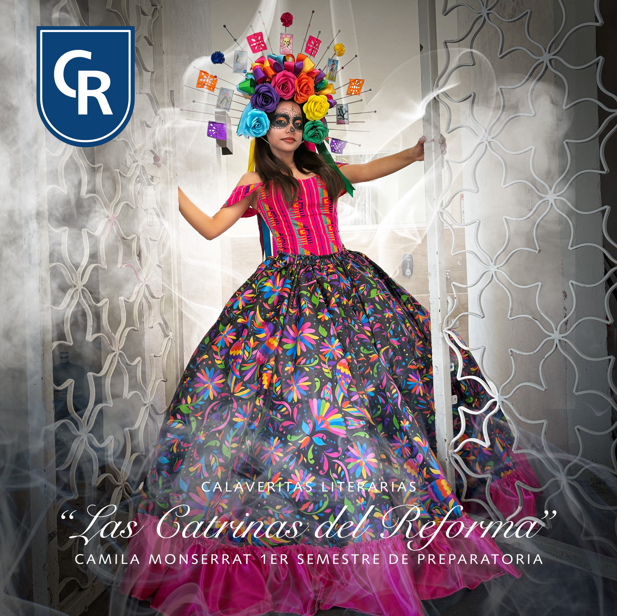 Calaveritas Literarias "Las Catrinas del Reforma"
Autora: Camila Monserrat Pérez Jiménez
1er semestre de preparatoria