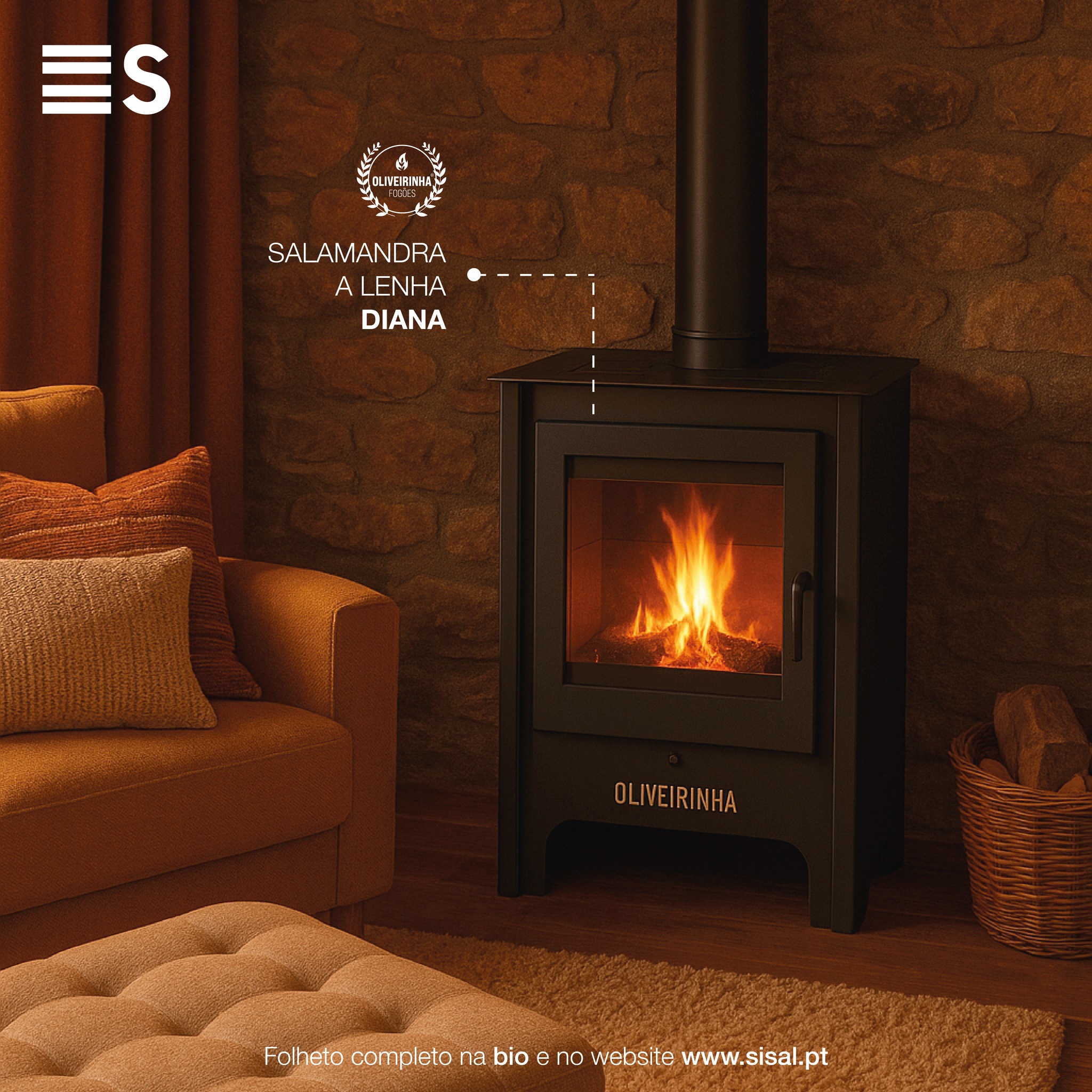 Há algo de mágico nos dias frios... ❄️
Descubra as ofertas de salamandras a lenha que temos para si e prepare a sua casa para o frio com elegância.
Deixe o frio lá fora e traga o aconchego para dentro de casa 🍂✨
#salamandras #aquecimento #conforto #outono #eficiencia #aconchego #casa #design #sisal #familia #momentos #inverno