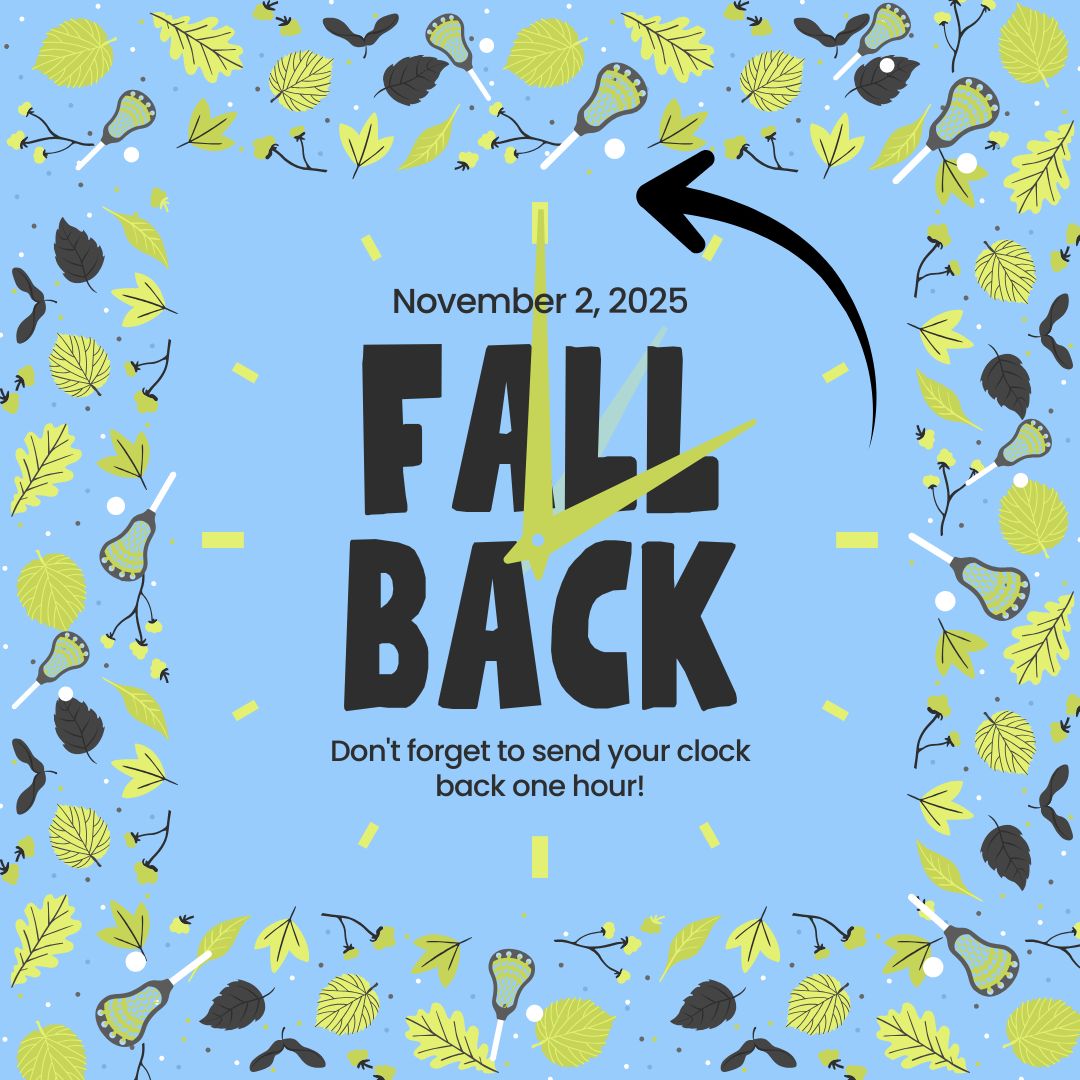 ⏰ Don’t forget! We fall back an hour on SUNDAY, NOV 2, PGL Fam!
Enjoy the extra sleep!
Rest up & reset! 🥍🩵
#FallBack #gritandgrace #PGLAX #laxlife #planogirlslax #plano