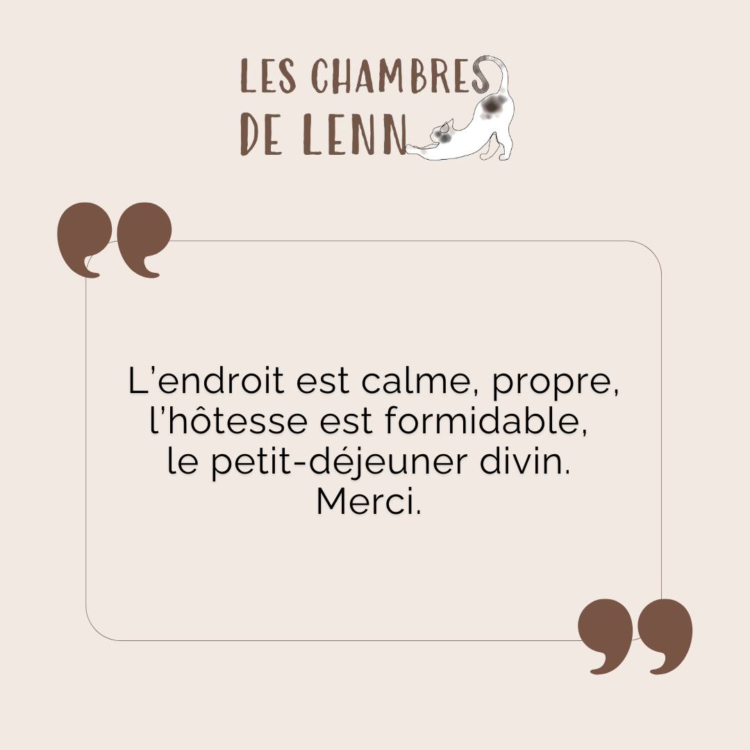 Ils sont passés par Les chambres de Lenn 🐈✍🏼
Pour en savoir plus, rendez-vous sur le site 👉🏼 www.leschambresdelenn.com
➡️ Réservation par mail 📩 : leschambresdelenn@gmail.com ou par téléphone 📞 : 06 84 83 28 26
#bretagne #damgan #morbihan #chambresdhotes #november #autumn #automne