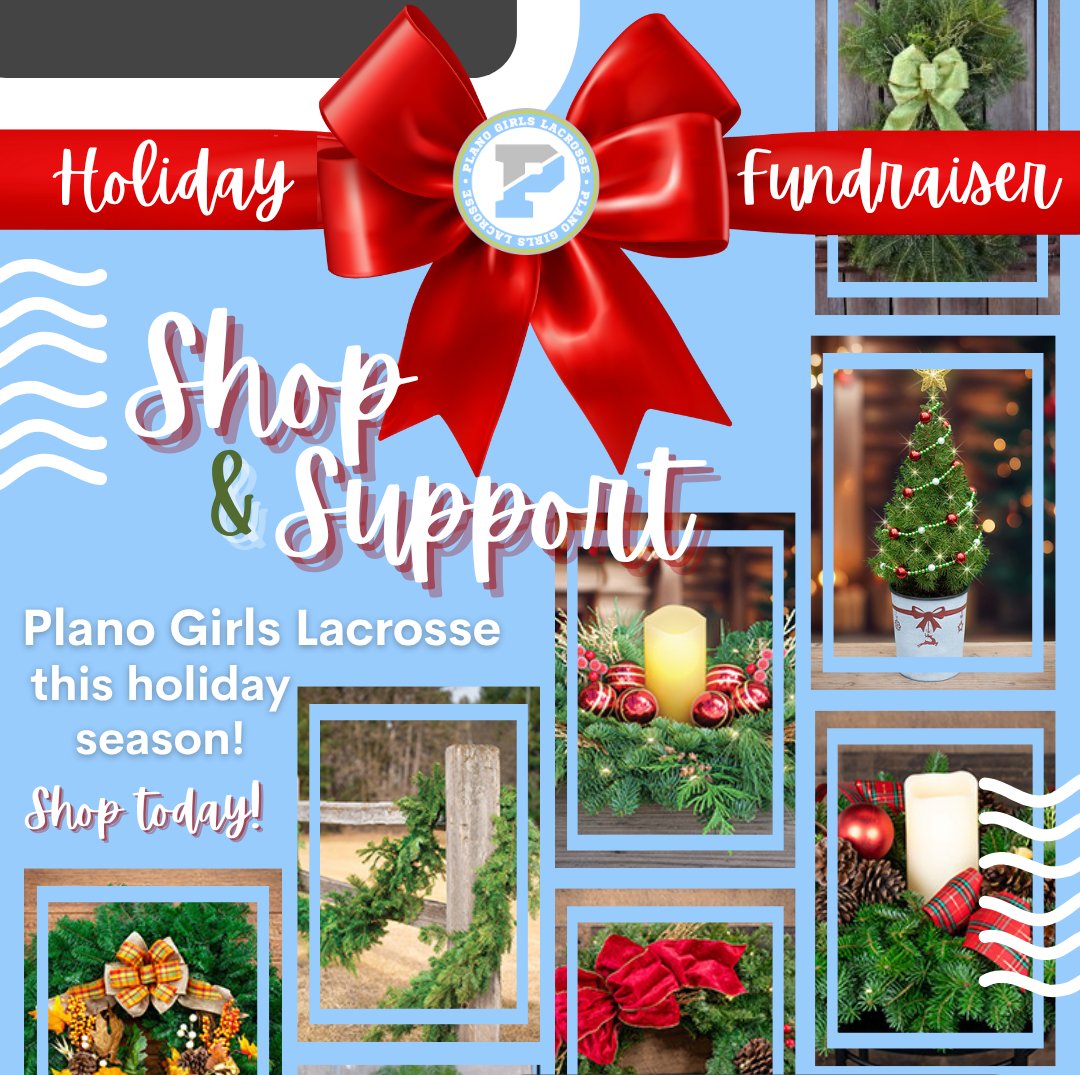 🎄🥍 Spread Cheer & Support Plano Girls Lacrosse! 🥍🎄
Let's get festive & give back! 🎉
We have teamed up with GiftItForward.com for our Holiday Fundraiser! Follow the link for beautiful holiday wreaths, garlands, and gifts! A portion of each purchase is gifted back to PGLAX!
🎄 Beautiful holiday decor shipped direct!
🍂 Fall & Holiday themes available now!
🎁 Please share the link with family & friends!
Link in our bio!
🎁 PGLAX Code: PLANOGTX001
Let’s make this season cheery, bright, and full of lacrosse spirit! 🩵🥍
#PGLAX #GiftItForward #Fundraiser #HolidaySpirit #PlanoGirlsLacrosse