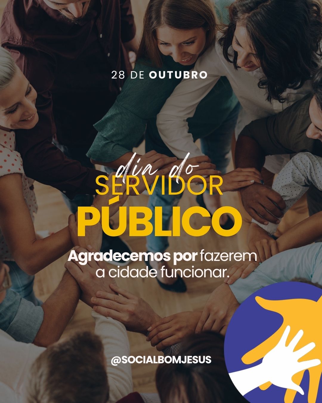 Hoje celebramos quem está nos bastidores do cotidiano, garantindo que os direitos cheguem, que os serviços aconteçam e que a cidade siga pulsando.
Aos servidores públicos, nosso reconhecimento e gratidão por cada gesto de compromisso, ética e dedicação.
Vocês são parte essencial da construção de uma sociedade mais justa, humana e eficiente.
👏🏽 Obrigado por fazerem a diferença — todos os dias.
#DiaDoServidorPúblico #Gratidão #SocialBomJesus #ONG