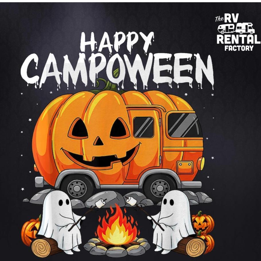 Happy Halloween! No tricks, just treats when you rent with The RV Rental Factory! 👻