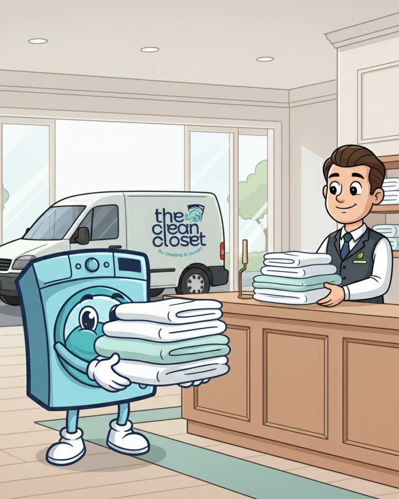 🏨✨ Meta Post: Hospitality Laundry Services by The Clean Closet
Caption:
🏨💧 When your guests deserve nothing less than perfection…
At The Clean Closet, we help Canberra’s B&Bs, Airbnbs, and hotels deliver the freshest experience possible. 🌿
💙 Cleanie and our team handle everything — crisp bed linens, spotless towels, and perfectly pressed table linens — so your guests always enjoy that 5-star freshness.
✔️ 24/7 Service
✔️ Pickup & Delivery across Canberra
✔️ Eco-friendly, Electric-Powered Cleaning
✔️ Trusted by Local Hospitality Partners
Give your guests the comfort they remember — and the cleanliness they’ll rave about.
📞 1300 656 895
📧 braddon@thecleancloset.com.au
🌐 www.thecleancloset.com.au
#TheCleanCloset #CanberraLaundry #CanberraHospitality #AirbnbCanberra #BNBSupport #EcoFriendlyLaundry #HotelLaundry #CleanieCares #LaundryServiceCanberra #BraddonACT #CanberraBusiness