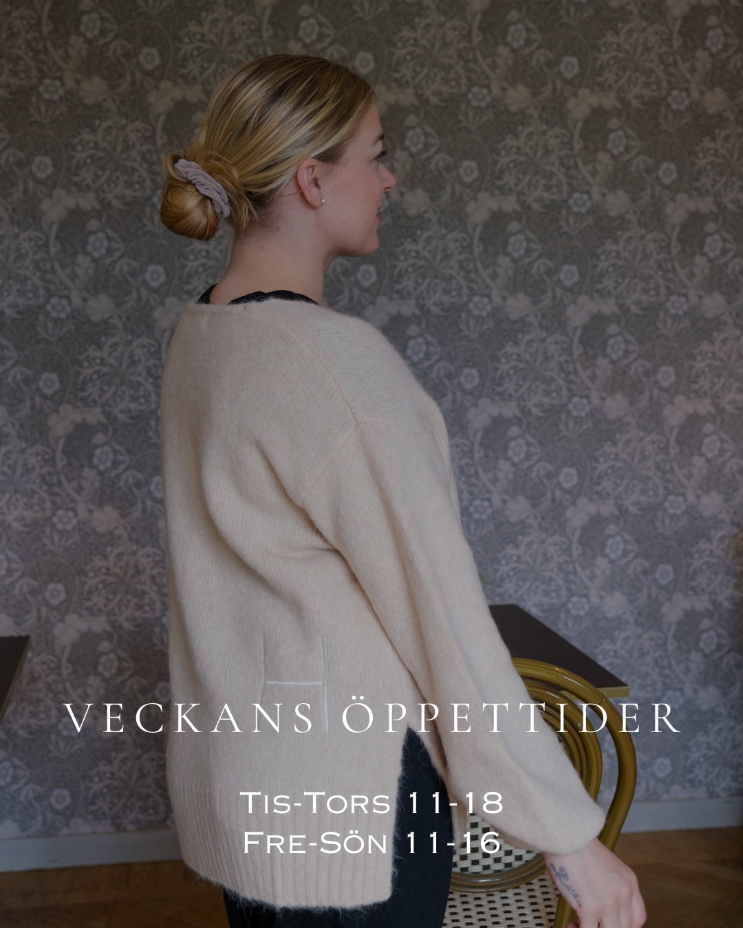 Denna vecka är det allhelgonahelgen och vi har lite ändrade öppettider, gäller endast fredag.
Glöm inte att det också är sista veckan med rosa månaden och alla våra erbjudanden i huset 💗
Tisdag-torsdag öppet 11-18
Fredag-söndag öppet 11-16
Varmt välkomna! 💐