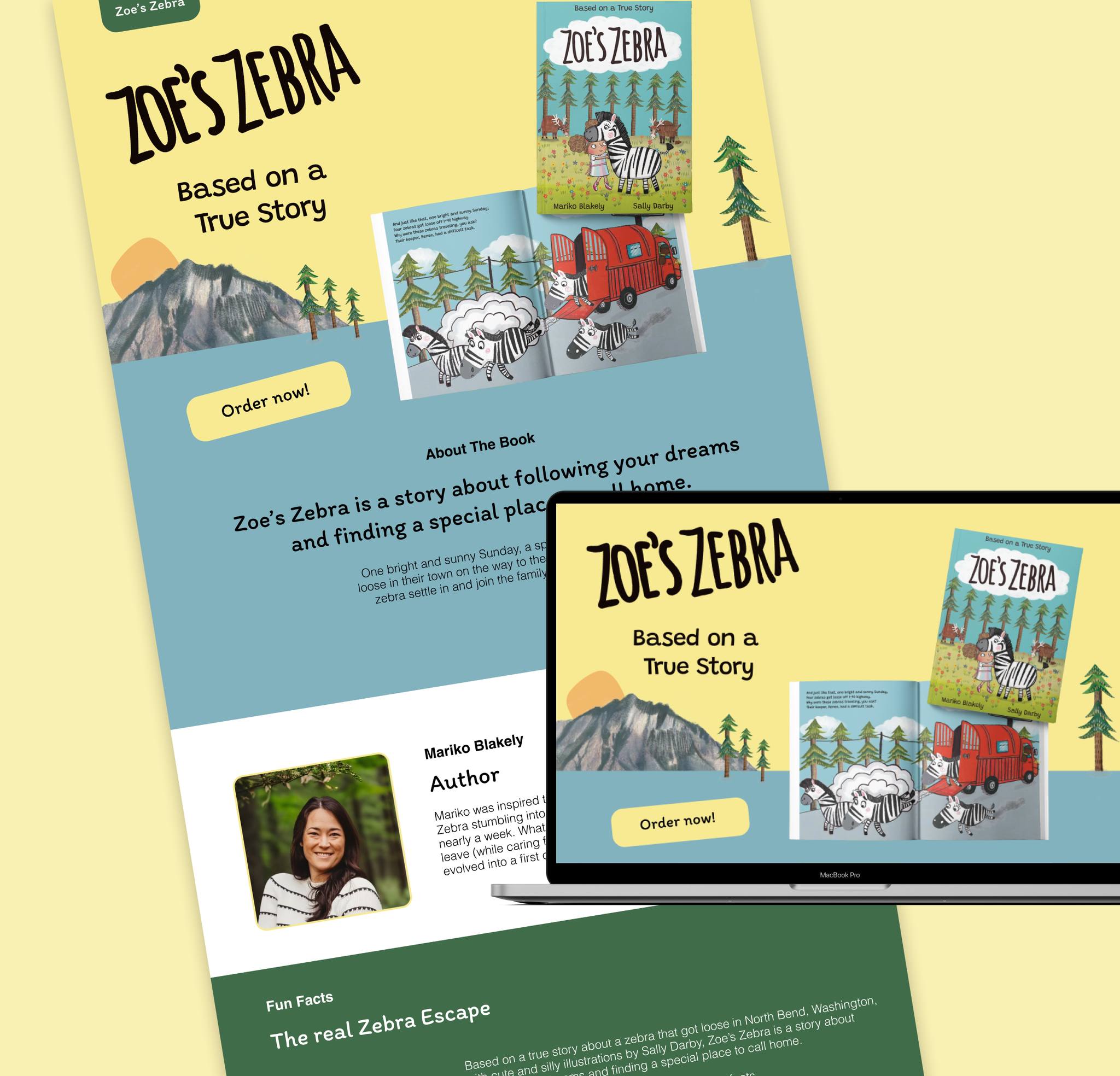✨ Say hello to Zoe’s Zebra! We loved bringing this children’s story to life online. A story by independent author Mariko Blakely about following your dreams and finding home. This custom @wix Basic build makes browsing and buying the book simple and fun.
If you’re looking to build your brand or website, we’d love to help you bring your story to life 💛
🔗 Get in touch via our website.
#ZoesZebra #ChildrensBooks #wixwebsite #WebDesignForAuthors