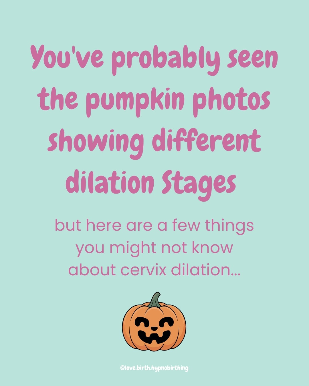 You’ve probably seen those pumpkin photos showing what the different stages of dilation look like 🎃
But dilation is so much more than just a number!
It doesn’t follow a time line and “fully dilated” doesn’t necessarily mean it’s time to push.
Every centimetre of progress is your body and baby working perfectly together ❤️
#empoweredbirth #birthpreparation #hypnobirthingstaffordshire #hypnobirthingbirmingham #doulastaffordshire #virtualdoula