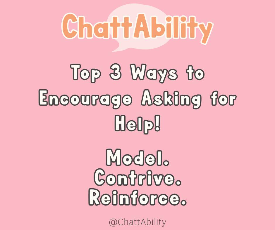 Top 3 Ways to Encourage Your Child to Ask for Help 💡
Asking for help is a skill — not just something kids automatically know how to do.
Whether you’re supporting speech, social, or daily life skills, here are 3 ways to build confident communication:
1️⃣ Model it often —> Say things like, “Hmm, I need help opening this!” so they hear what it sounds like.
2️⃣ Give natural opportunities —> Offer a snack or toy that needs a little adult help to open, pause, and wait expectantly.
3️⃣ Celebrate the ask —> Whether they point, look, sign, or say it
✨ Asking for help builds independence, problem-solving, and social connection.
#ChattAbility #CommunicationSkills #SpeechTips #SkillsForAll #AACfriendly #homeschool #ParentSupport #parenting #parentingtips #education #communicationskills #momlife #slpa #teacherlife #speechtherapy #aba #BCBA #consulting #model