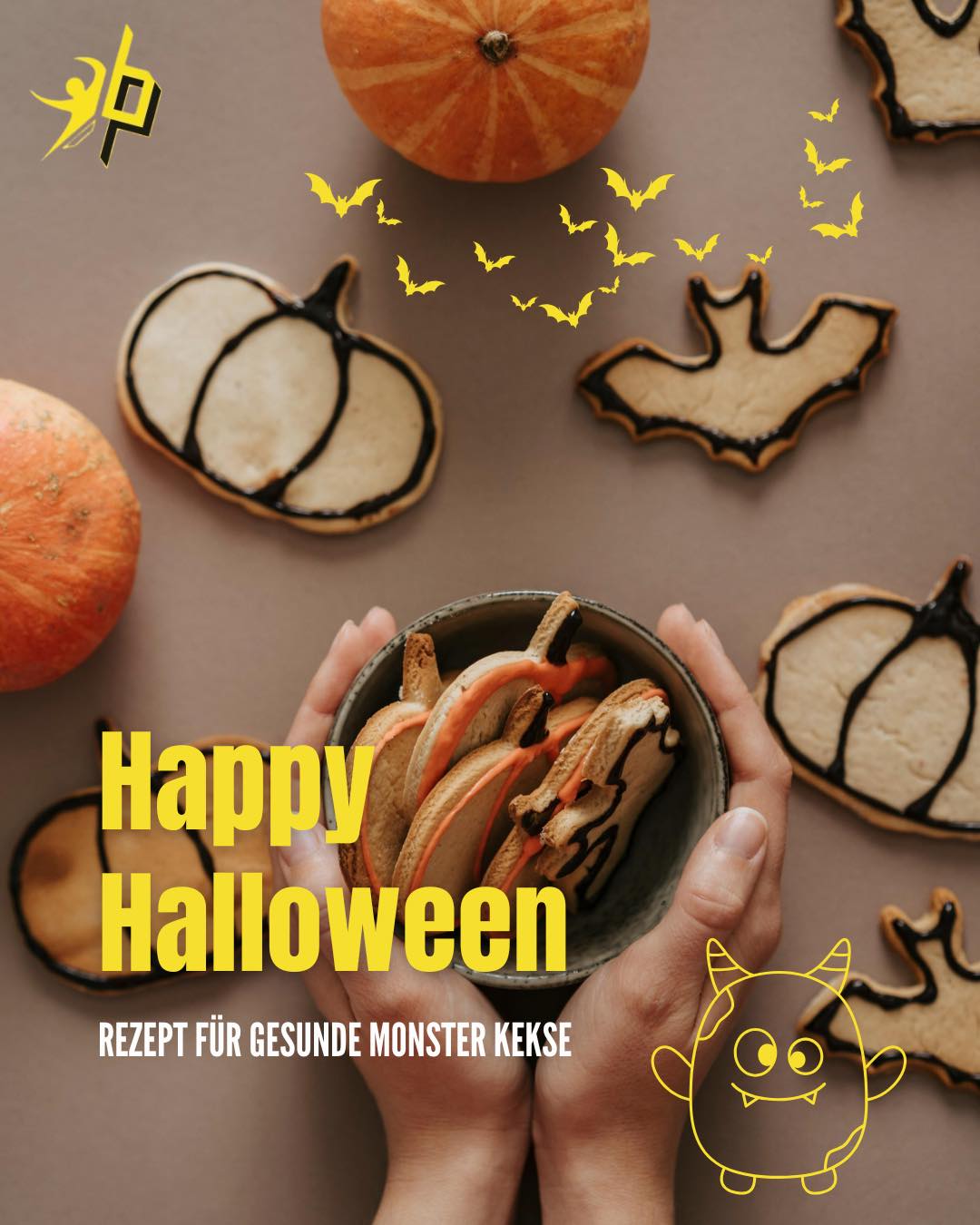 HALLOWEEN-MONSTER-KEKSE🎃👻 (ohne Zucker!)
Schnell gemacht, super lecker und auch noch gesund! 🍌✨
Zutaten (für ca. 8–10 Stück):
🍌 2 reife Bananen
🌾 100 g Haferflocken
🥜 2 EL Erdnussbutter oder Mandelmus
🧂 1 TL Zimt (optional)
💨 1 TL Backpulver (optional, für extra Fluff)
🍫 Schokodrops oder Rosinen für die Monster-Augen 👀
⸻
So geht’s:
1️⃣ Ofen auf 180 °C vorheizen und ein Blech mit Backpapier auslegen.
2️⃣ Bananen zerdrücken und mit Erdnussbutter, Haferflocken & Zimt gut vermengen.
3️⃣ Kleine Kugeln formen, leicht flachdrücken und mit Schokodrops oder Rosinen verzieren – das sind eure Monsteraugen! 👁️
4️⃣ Für 12–15 Minuten backen, bis sie goldbraun sind.
5️⃣ Abkühlen lassen & genießen – außen leicht knusprig, innen soft! 💛
⸻
🎃 Tipp:
Ein Löffel Kakaopulver macht sie zu Schoko-Monstern! Oder legt kleine Fruchtstücke als Münder – spooky & süß zugleich. 😋
#bodyperformance #bodyperformancestudio #bodyperformanceleibnitz #xundmacher #diexundmacher