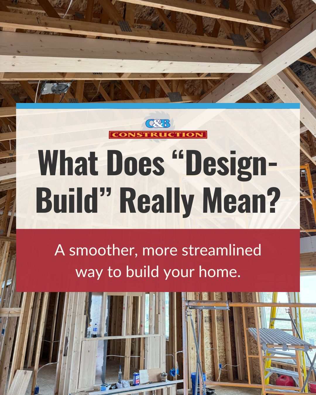You’ll hear us use the term design-build a lot but what does it actually mean?
It’s a streamlined approach where one team (👋 that’s us) handles both the design and the construction. That means:
✅ One point of contact
✅ Fewer surprises
✅ Better communication from start to finish
The result? A smoother process and a home that turns out exactly how you pictured it. 🏡
📲 Thinking about a project? Let’s talk about what design-build could look like for you.