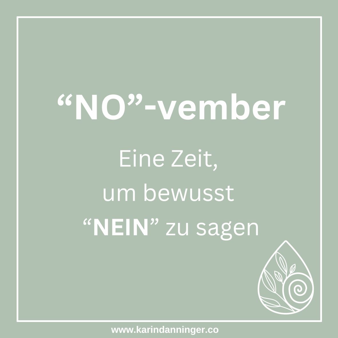 Kennst du das?
Du sagst Ja – obwohl dein ganzer Körper eigentlich Nein schreit.
Weil du niemanden enttäuschen willst.
Weil’s „halt dazugehört“.
Weil du dich sonst schuldig fühlst.
Doch dieses dauernde Ja-Sagen macht müde.
Leer. Laut im Kopf. Leise im Herzen.
👉 NO-vember – dein Monat für Achtsamkeit, Selbstfürsorge & klare Grenzen.
Ein Monat, um ehrlich zu dir zu sein.
Um bewusst NEIN zu sagen –
zu Menschen, die Energie nehmen ⚡️
zu Gewohnheiten, die dir nicht guttun 🍂
zu Gedanken, die dich klein machen 🌫️
Sag Nein – und spür, wie dein JA zu dir selbst wieder lauter wird. 💛
💛 Mit deinem Like zeigst du: Wir sind nicht allein – und vielleicht braucht heute jemand genau diesen Lichtblick.
#novembervibes #neinsagenlernen #achtsamkeitimalltag #selbstfürsorge #grenzenziehen #mentalhealth #stressbewältigung #mindsetchange #burnoutprävention #selbstliebe #karindanninger