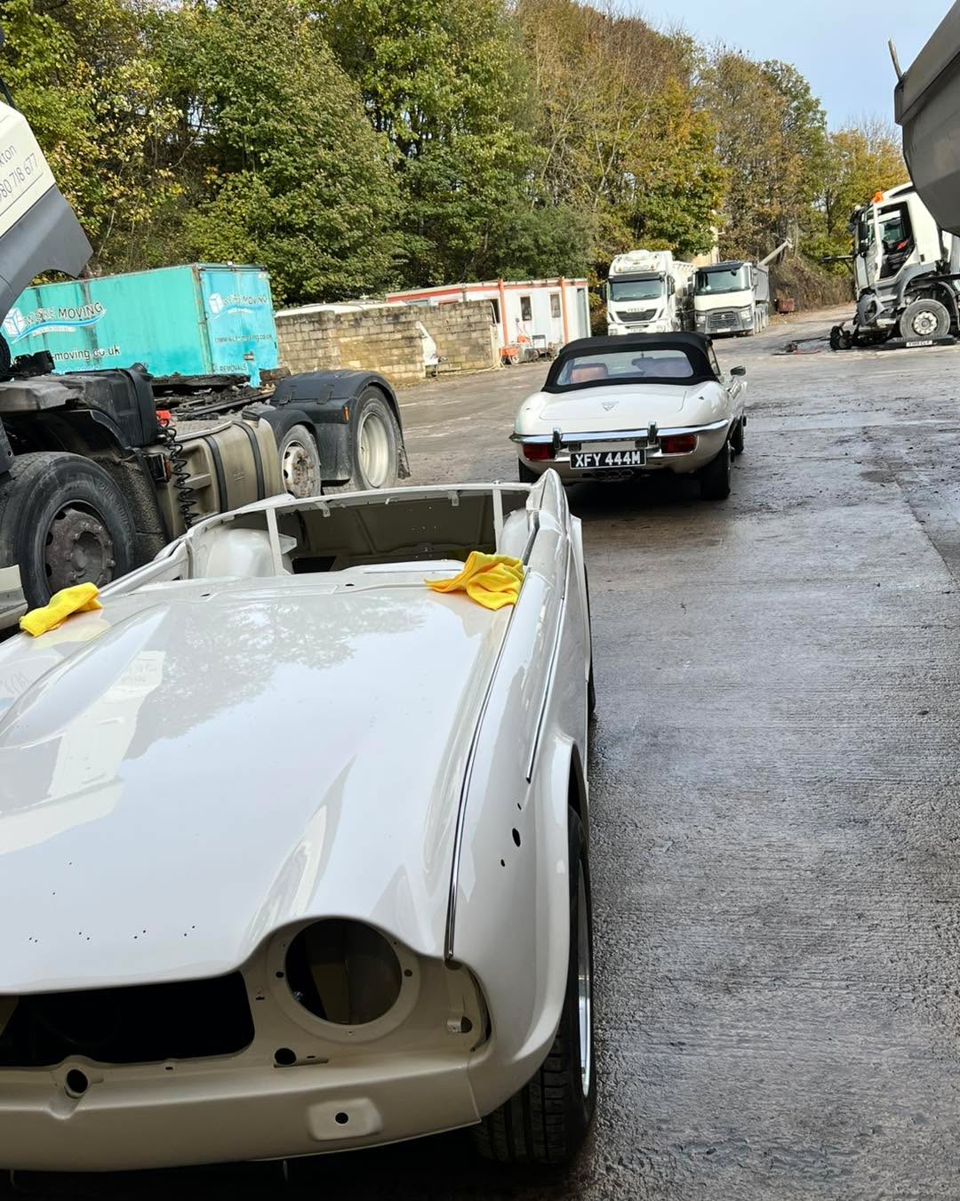 Looks like it an Old English white type of month.