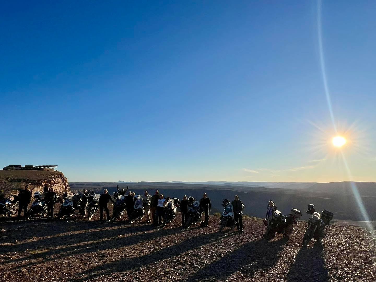 2025 The Grand Tour - Day 3.
The group was up early as today was the first border crossing of many on this tour… and as it turns out one of the hardest! Vioolsdrift, South Africa - Noordoewer, Namibia. After a brief wait at customs (6 HOURS) the group was on its way to Fish River Canyon and it did not disappoint! (but you’ll have to wait for the YouTube video to see that 😅).
The evenings accommodation was in the heart of the Gondwana Nature Reserve, the outstandingly beautiful Gondwana Canyon Village 😍 a real Gem in the desert.
www.africanmotoadventures.com/the-grand-tour
•
•
•
#MotorcycleTravel #AdventureAwaits #travelstories #AdventureAfrica #AdventureBike #africa #ridethewild #bmw #AfricanMotoAdventures #RideAfrica #MotorcycleTour #adventureriding #southafrica #namibia #gondwanalodges #tour #guide #tourguide
