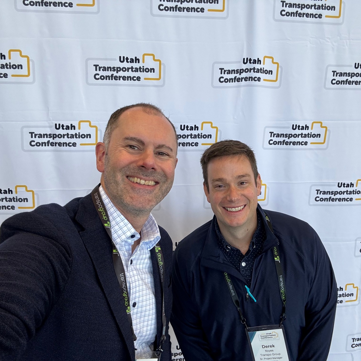 Kevin Collins, PE, PTOE, RSP1 and Derek Noyes, P.E. wrapped up a great week at the Utah Transportation Conference! It was energizing to learn from industry leaders, catch up with partners, and connect with so many familiar and new faces in the transportation community.