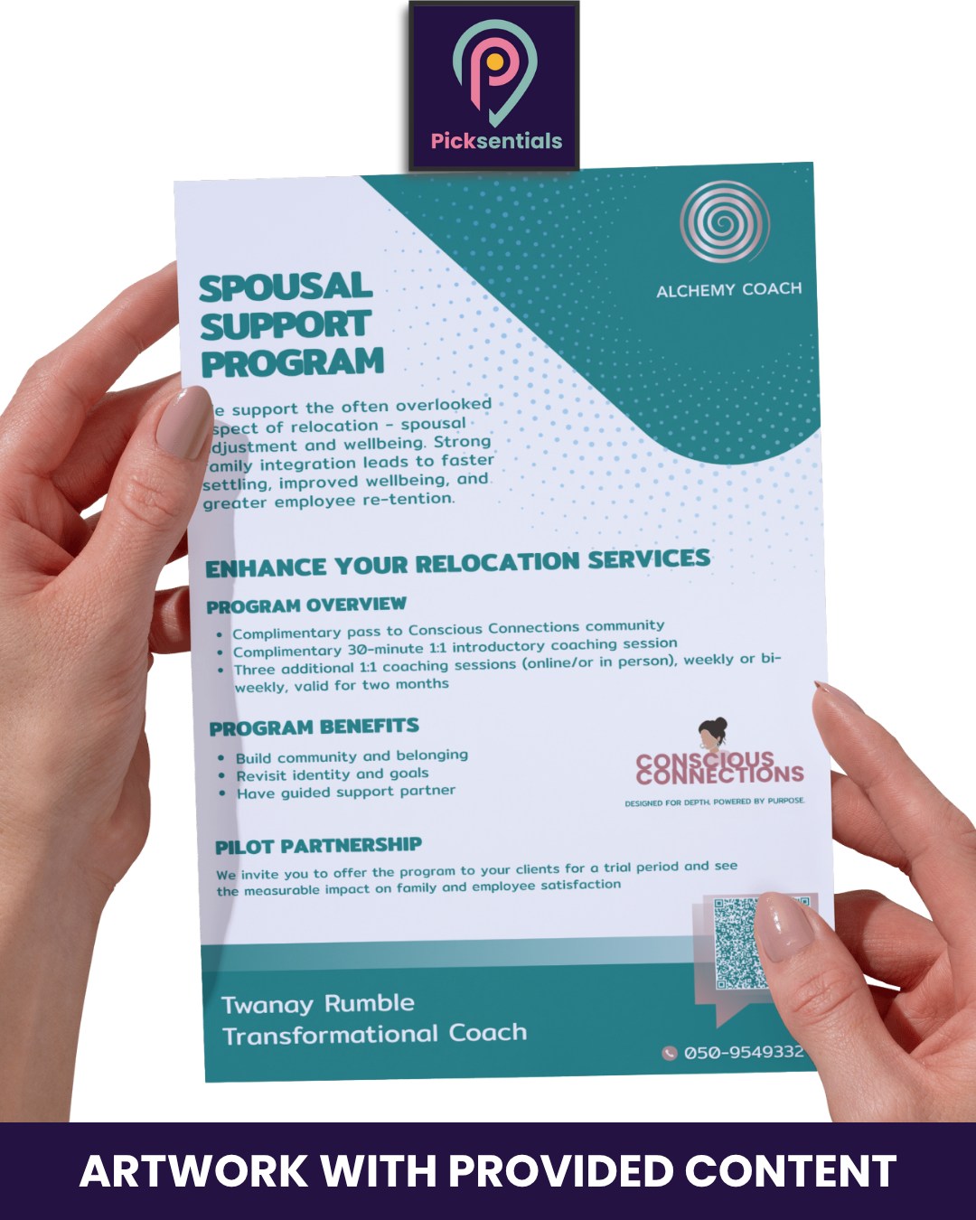 ✨ Designed with Purpose and Detail
We designed this A4 flyer artwork using content provided by our client! polished, professional, and ready to share digitally or print anytime. Crafted to tell a story that stands out.
✔️ Fully customized layout
✔️ High-resolution artwork
✔️ Ready for print or online use
📩 Have content you want designed beautifully? Let’s create your flyer artwork today.
🌐 www.picksentials.com
| WhatsApp +971 50 583 5389
#ffndubai #picksentials #flyerartwork #a4flyer #digitaldesign #customartwork #brandingdesign #uaedesigners #customprintuae #marketingdesign #contenttocreative