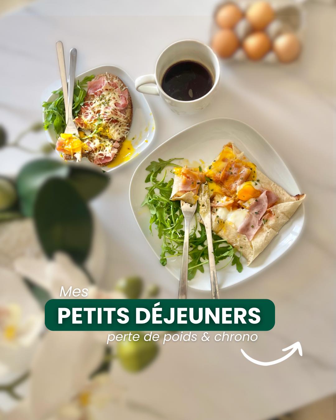 🧀 Mes petits déjeuners perte de poids & chrono
Tu crois encore qu’un petit-déj minceur = yaourt + fruit + café noir ? 😅
Alors laisse-moi te montrer la *vraie version* d’un matin qui relance ton métabolisme 🔥
👉 Ici, c’est du fromage fondant, du pain, parfois un peu de charcuterie ou d’œuf… bref, un repas complet, dense et salé — exactement ce dont ton corps a besoin dès le réveil.
Pourquoi ?
Parce que le fromage (le vrai, fermenté, qui a perdu son petit lait 🧀) est une source naturelle de tryptophane, un acide aminé précurseur de la sérotonine, l’hormone du bien-être 💫
Résultat ?
✅ Tu te sens plus serein(e)
✅ Tu tiens toute la matinée sans fringales
✅ Tu régules mieux ton appétit sur toute la journée
💡 Le petit déjeuner chrono, c’est la base d’un équilibre durable : il nourrit ton énergie, ton moral et ta perte de poids… sans frustration.
Dis-moi en commentaire 👇
Tu es plutôt team fromage fondant ou œuf coulant le matin ? 😋
#petitdejeuner #tartine #chronobiologiealimentaire #chrononutrition #recette #regime #pertedepoids