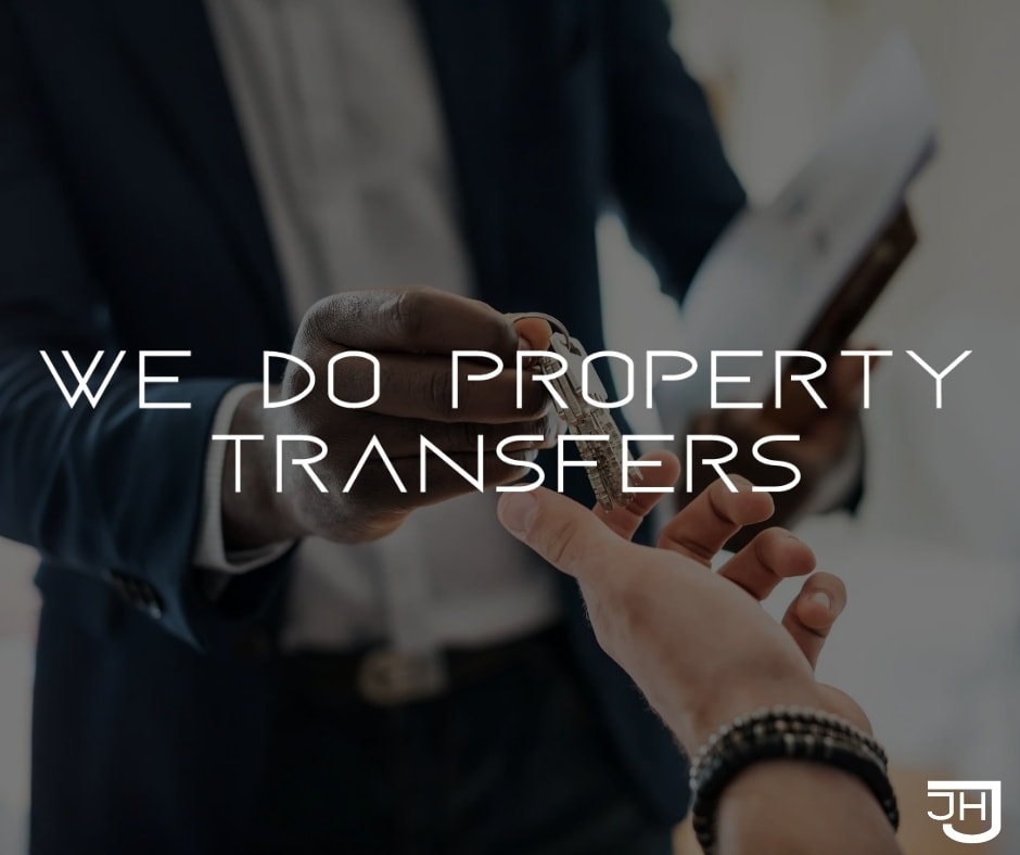 Thinking of buying or selling property?
Let us handle the transfer process smoothly and professionally — from start to finish.
Efficient. Reliable. Experienced.
#JHJAttorneysInc #PropertyTransfers #conveyancing