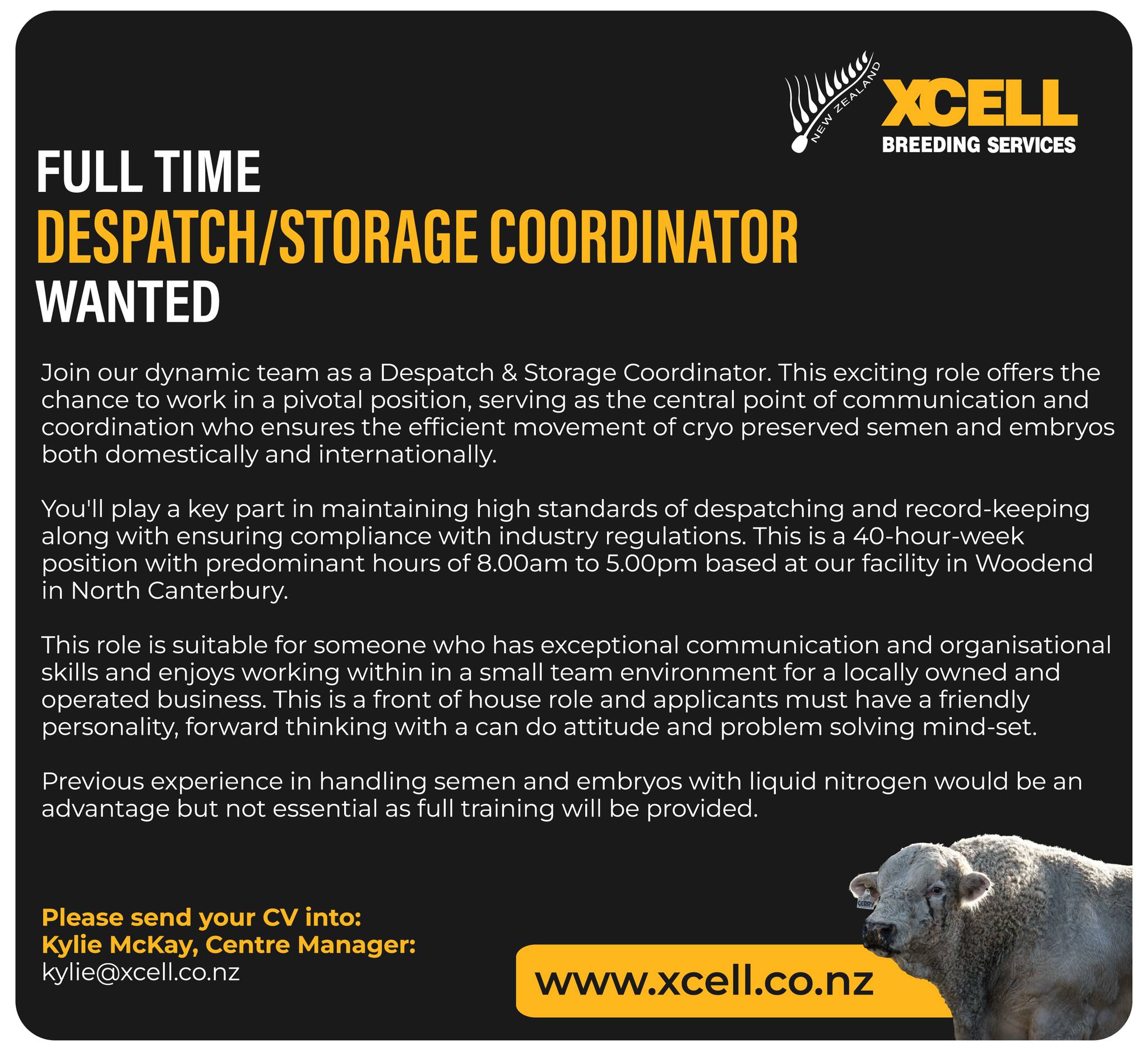 Join our dynamic team.... we are on the lookout!