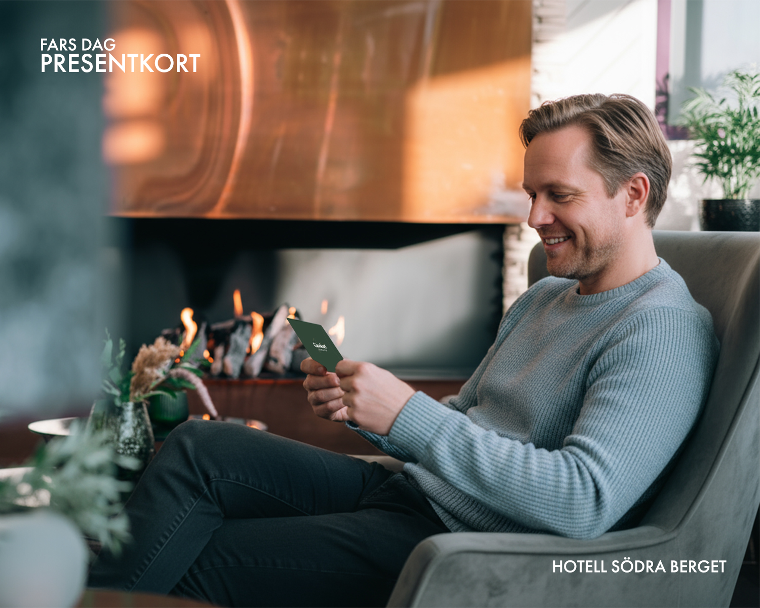 Fars dag närmar sig!
Överraska pappa med något han verkligen kommer att uppskatta – en upplevelse på Hotell Södra Berget.
Ge bort ett presentkort som kan användas till allt Hotell Södra Berget har att erbjuda, plus en storslagen utsikt över Sundsvall. ✨
🎁 Köp presentkortet här: https://www.sodraberget.se/presentkort
Gör fars dag till något extra – han är värd det.