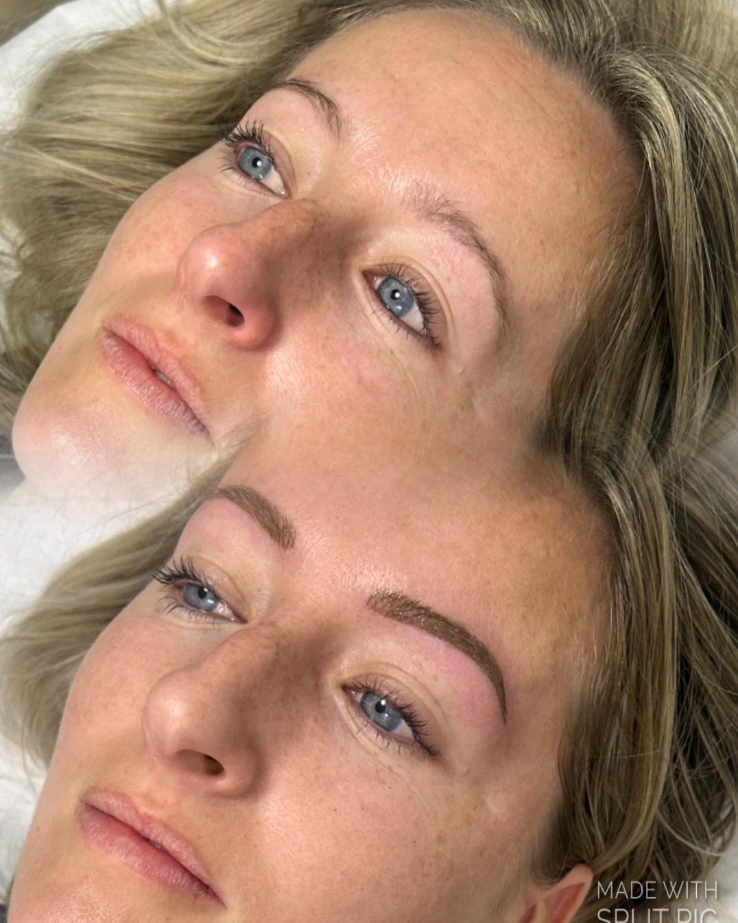 Stunning combo brow refresh 😍