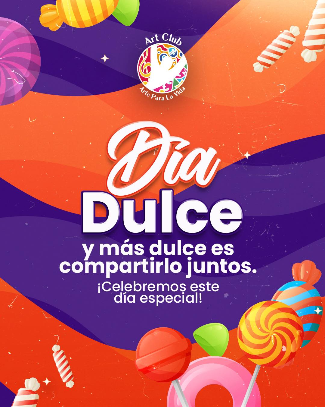 🍁 Que cada juego, cada dulce y cada abrazo haga de este día una experiencia inolvidable para nuestros niños.
¡Feliz Día Dulce! 🌈💛