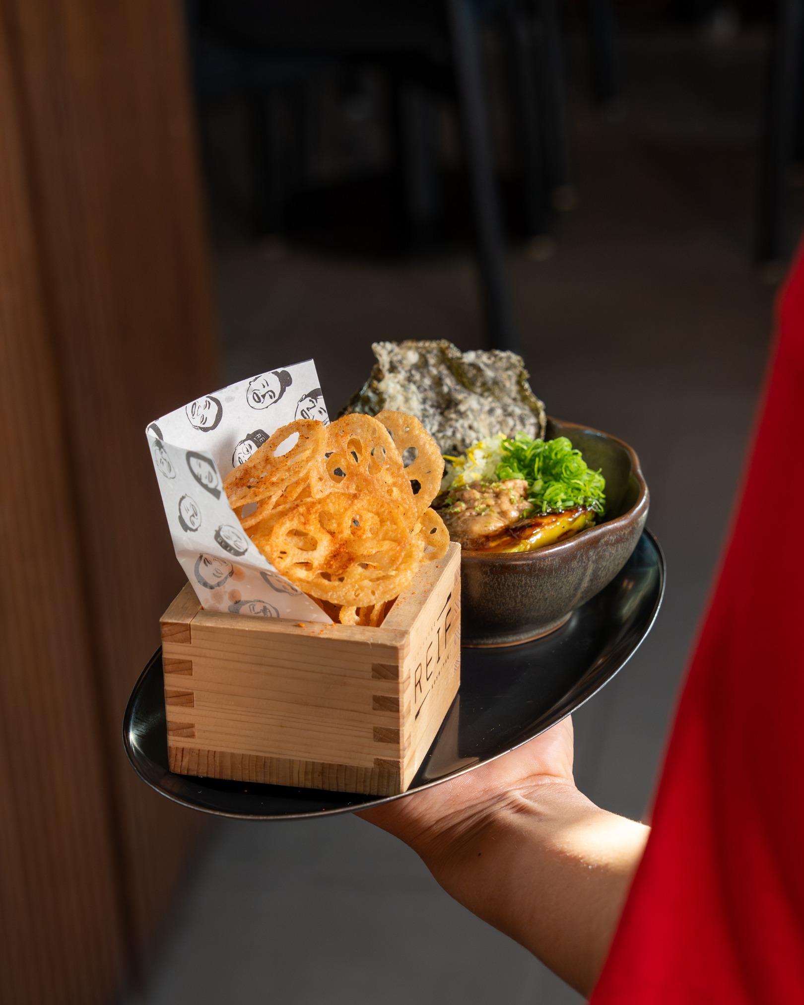 Fire-kissed avocado meets black pepper teriyaki and seaweed butter.
A small plate with big attitude. ๐ฅ
Available at Reif Dubai Hills and Reif Dar Wasl