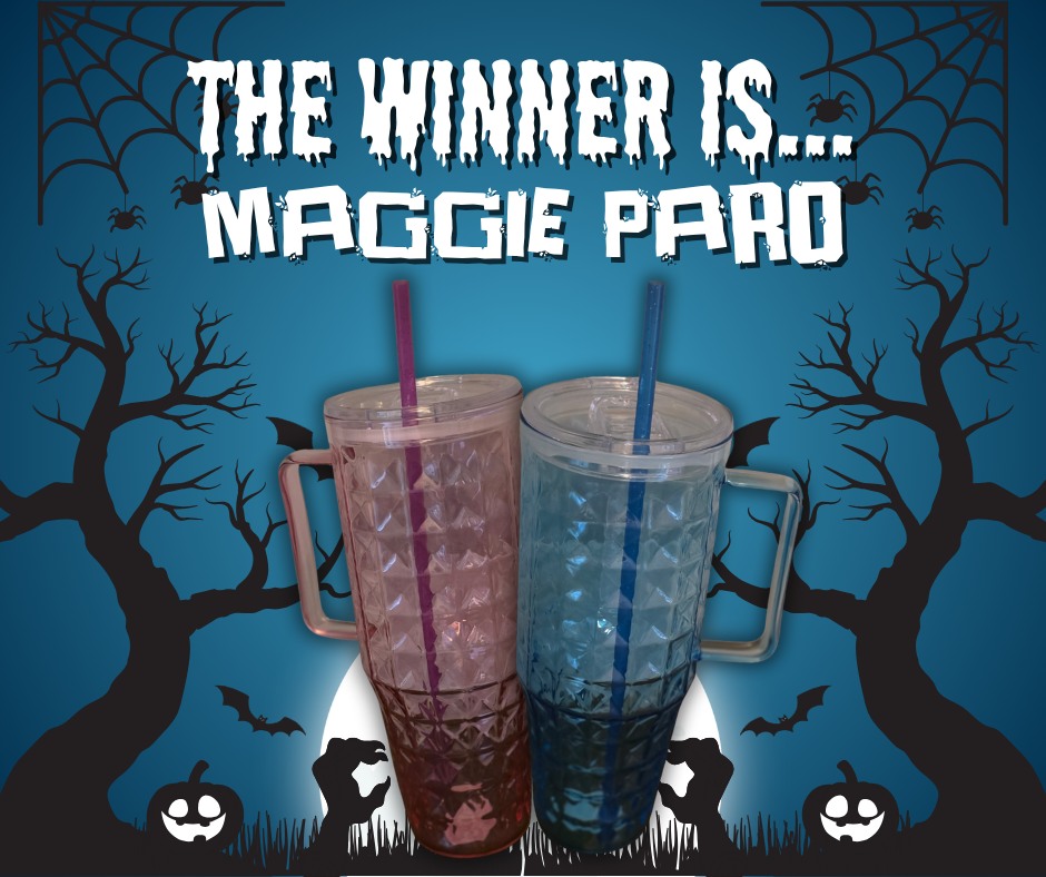 Good morning and Happy Monday, Epic Fam!
Big thanks to everyone who joined in the fun last week, and apologies for my tardiness in announcing our winner - Halloween was BUSY!
Now, the moment you’ve all been waiting for...
🥁 Cue the drumroll...
Congratulations to last week’s winner: Maggie Paro! 🎉
Brenda, come swing by the shop to claim your brand-new tumbler and get it filled with your FAVORITE tea - we are all wondering which one you'll choose! What a fun way to kick off your week!
More Fall magic (and giveaways!) are just around the corner, so keep your eyes peeled.
*PLEASE NOTE - The winners of our giveaways must be willing to take a photo with their FREE tea to claim their prize. No exceptions.