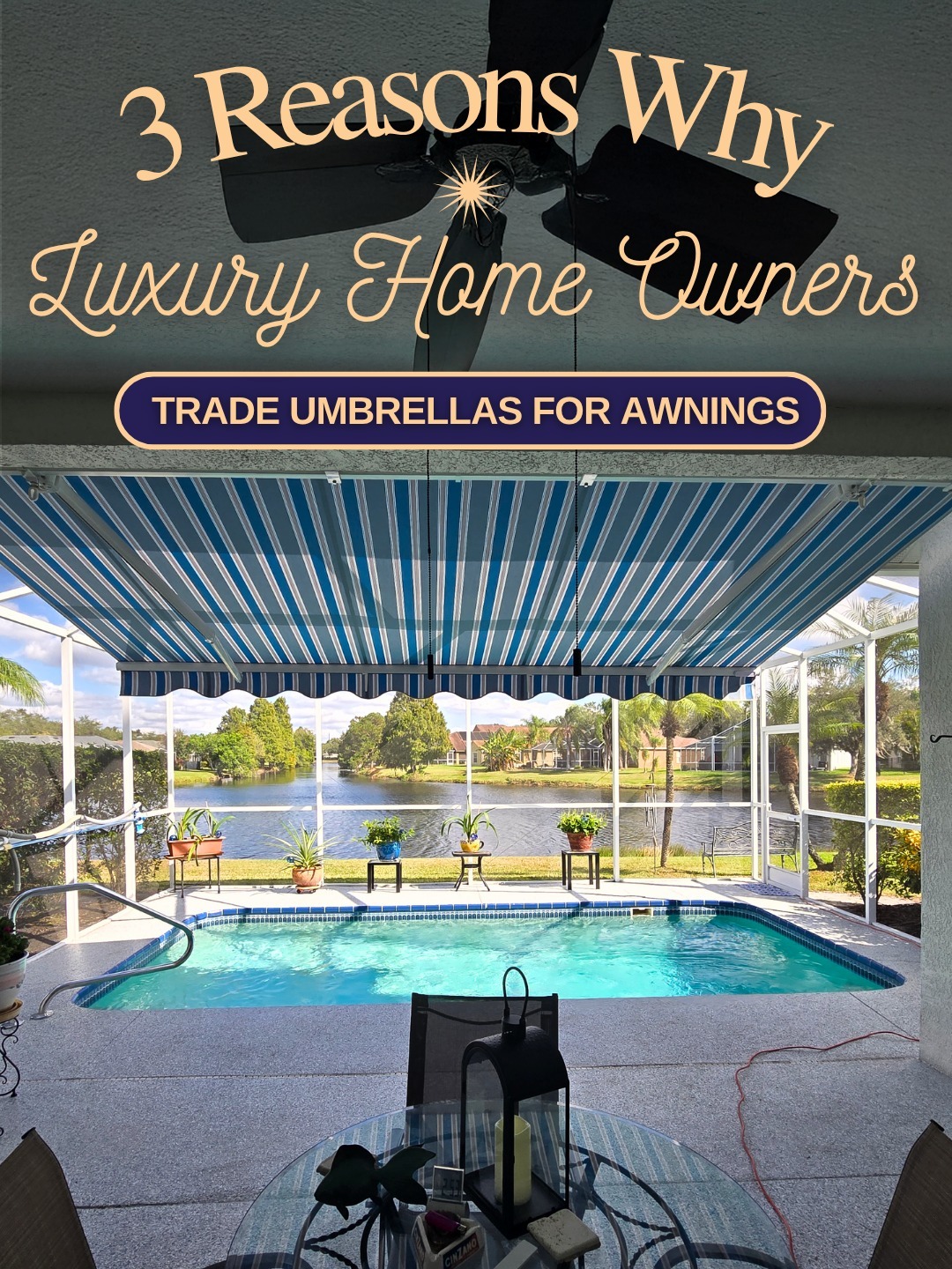 Luxury homeowners know: itโs all about elegance, ease, and enduring design.
Tap to see why theyโre trading up. โจ
#TampaBayAwning #CustomAwnings #LuxuryHomes #OutdoorLiving #FloridaHomes #HomeDesign #CurbAppeal #LuxuryLifestyle #PatioGoals #OutdoorStyle #TampaBayLiving #GulfCoastStyle #CoastalHomeDesign #HomeInspo #OutdoorMakeover #HomeUpgrade #ResortAtHome #FloridaLiving #AwningsOfInstagram #ShadeInStyle