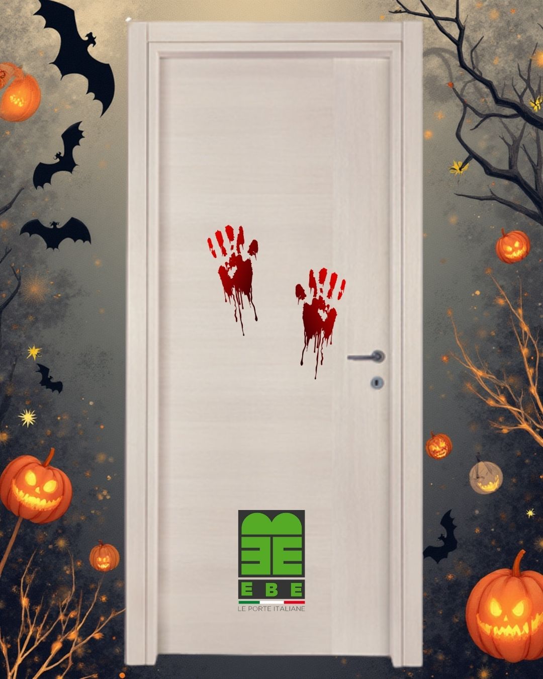 🎃 La paura di aprire la porta… solo ad Halloween! 👻
Per tutto il resto dell’anno, con le nostre porte puoi stare tranquillo:
design, comfort e sicurezza da brivido - ma solo per quanto sono belle 😉
#Halloween2025 #EbePorte #PorteInterne #DesignItaliano #StileInCasa #TrickOrTreat #PorteDaBrivido #cercenasco
