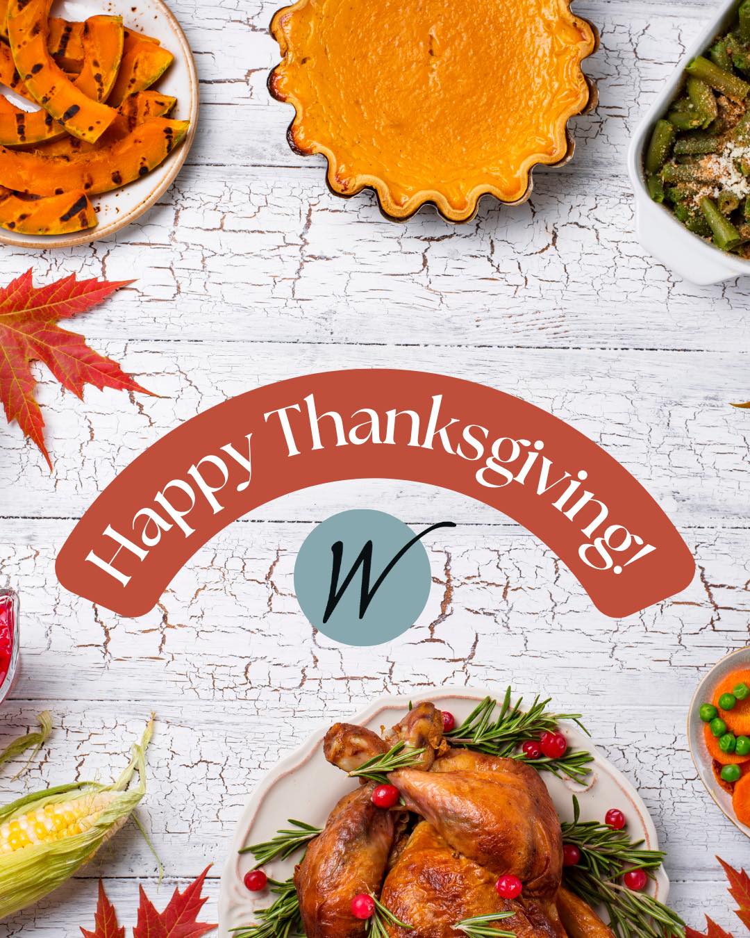 Happy Thanksgiving, from all of us at Warfield's! ❤️
We hope you have a wonderful holiday with your family, and we will see you again when we reopen tomorrow for dinner at 4pm!