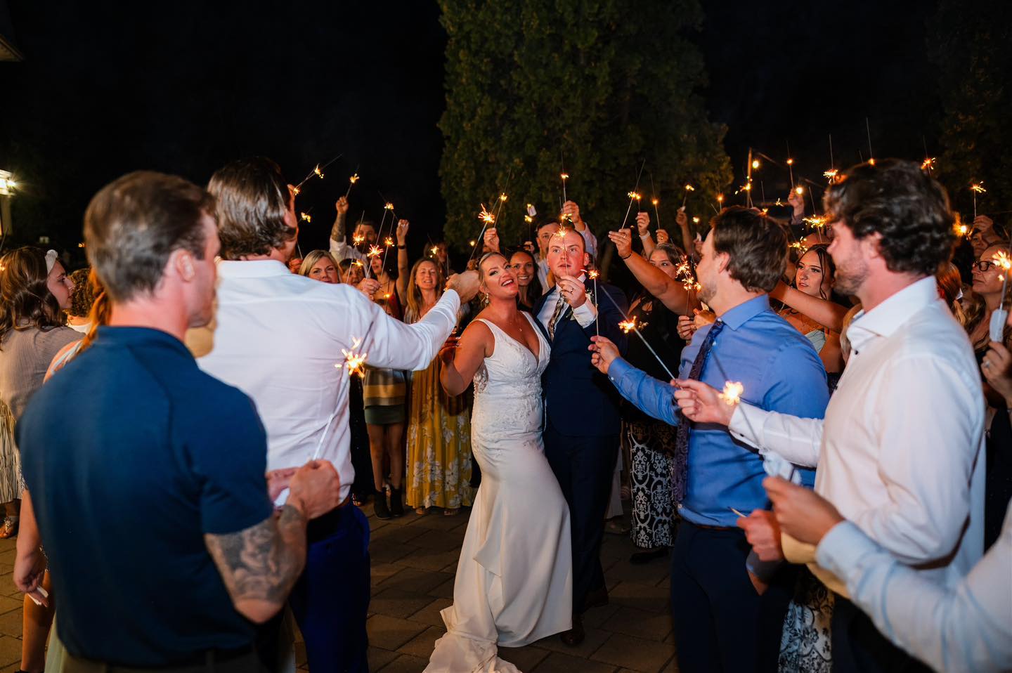 ✨ Sparkler Send-Off Magic ✨
The perfect ending to a perfect day — surrounded by love, laughter, and the people who make life shine a little brighter.
There’s something so timeless about that sparkler glow — a beautiful reminder that love truly lights the way. 💫
#WeddingPhotography #SparklerSendOff #YQLPhotographer #LethbridgePhotographer #AlbertaWeddings #BrideAndGroom #WeddingMoments #LoveInTheAir #WeddingInspiration #NightPhotography
