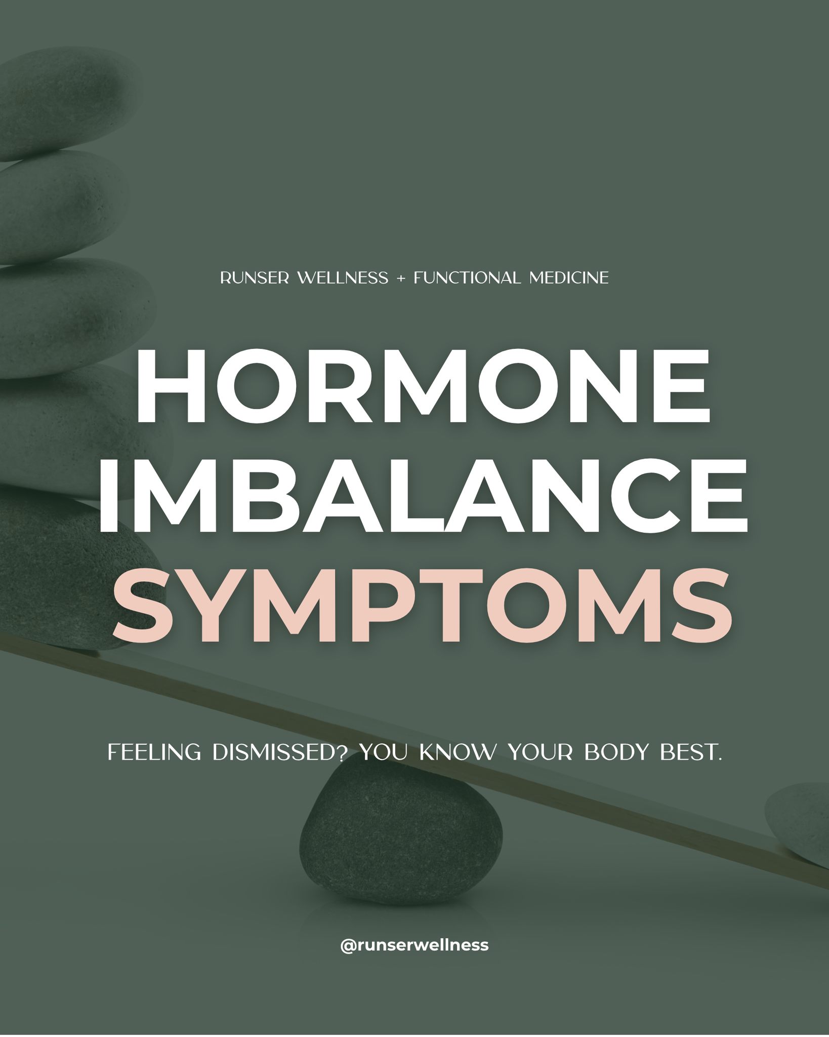Feeling dismissed when you know something isn’t quite right can be frustrating, especially when it comes to your health.
Have you ever been told, “You’re fine,” even when you suspect your hormones are out of balance?
It’s important to listen to your body and not ignore the signs it’s giving you.
Here are five common symptoms of hormone imbalance to be aware of:
1. Mood Swings: Experiencing sudden changes in mood, including irritability or anxiety, can be a sign that your hormones are out of sync.
2. Fatigue: Constantly feeling tired, even after a good night’s sleep, could indicate hormonal imbalances, particularly with cortisol or thyroid hormones.
3. Weight Changes: Unexplained weight gain or loss can be linked to hormonal issues, especially with insulin or thyroid hormones.
4. Sleep Disturbances: Difficulty falling asleep or staying asleep can often be tied to hormonal fluctuations, particularly in estrogen and progesterone.
5. Changes in Libido: A noticeable change can be a symptom of hormonal imbalance, often related to testosterone, estrogen, and progesterone levels.
If you’re experiencing any of these symptoms, don’t hesitate to advocate for yourself.
Learn more about how we can help: https://www.runserwellness.com/services
Remember, you know your body best!