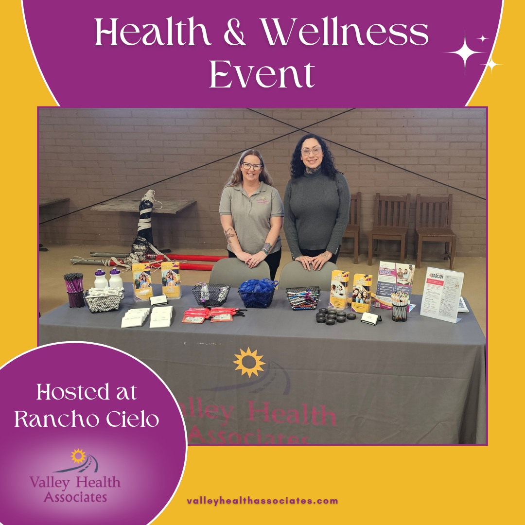 Amber and Rachele attended the Health and Wellness Event hosted by Rancho Cielo. There were youth and teachers who were provided with VHA program information.
#ValleyHealthAssociates #VHA #Nonprofit #HealthandWellness #RanchoCielo