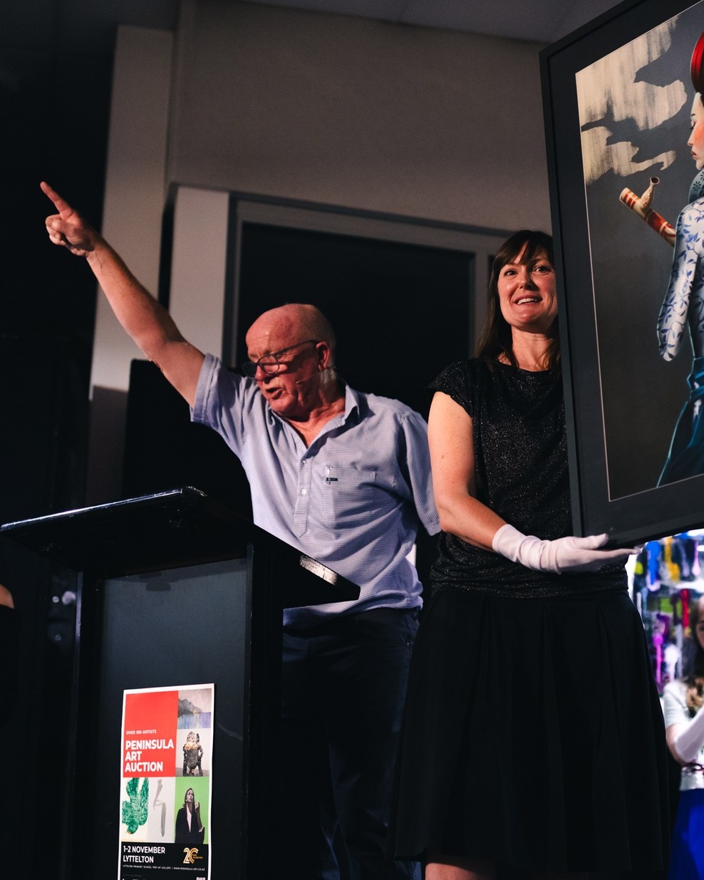 🎨 AND THAT'S A WRAP!
The 2025 Peninsula Art Auction has drawn to a close with enormous success and a fabulous Gala Night!
A huge thank you to our ever-charismatic auctioneer, Joe Bennett, for bringing the energy and humour as always.
Together, we’ve raised over $80,000 (final figure to come) for Lyttelton Primary School — supporting creativity, community, and our tamariki.
What a night! 💙
#ōhinehou #bankspeninsula #whakaraupō #lyttelton #newzealand #art #artist #artauction #community #fundraiser #nzartists #nzart #PeninsulaArtAuction #LytteltonPrimary #CommunitySpirit #ArtForGood