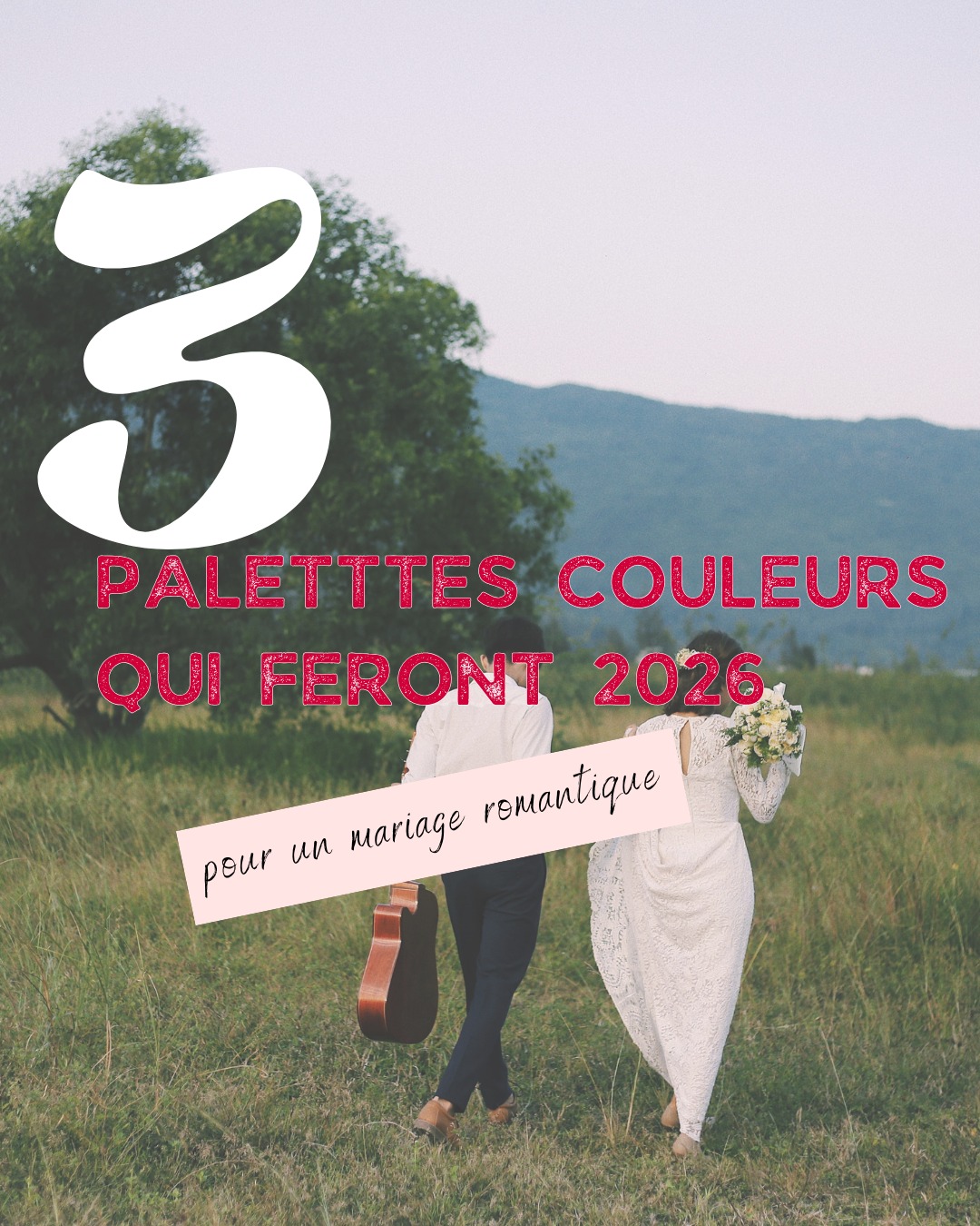 Les mariages 2026 s’annoncent hauts en couleur…
Chaque année, certaines palettes s’imposent naturellement — reflets des envies, des émotions et des atmosphères du moment.
Pour 2026, place à trois univers chromatiques qui feront battre le cœur des mariages à venir ...
👉 Lavande & Citron
Un duo audacieux et lumineux : la fraîcheur provençale rencontre la vivacité solaire.
Parfait pour les mariages en plein air, joyeux et vitaminés.
👉 Blue Willow
Un bleu tendre et poudré, à la fois apaisant et intemporel.
Il évoque les jardins anglais, la porcelaine ancienne et les amours pleines de douceur.
👉 Mulberry Grove
Un violet profond et gourmand, entre mûre et figue.
Élégant, sensuel et un brin mystérieux — pour les âmes romantiques et les ambiances feutrées.
Trois palettes, trois atmosphères, une même envie : raconter votre histoire à travers la couleur.
Alors, laquelle fera battre votre cœur ? 💘
#WildInLoveFestival #TendancesMariage2026 #PaletteCouleursMariage #BlueWillow #LavandeEtCitron #MulberryGrove #MariageCréatif #CouleursDeMariage #WeddingInspiration #MoodboardMariage