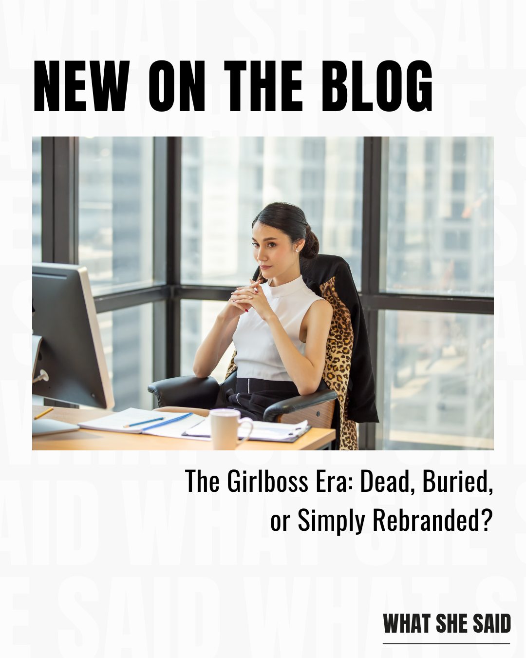 The girlboss era is officially over 💅
We’re done with burnout disguised as ambition, “wellness” that’s all bubble baths and no strategy, and hustle culture that leaves women running on fumes.
Ambition isn’t the problem - it’s the approach.
Join us for our next Grab & Grow: Business, Balance & Burnout where we’ll explore research-backed strategies that actually work 👇
🔬 The PERMA-V wellbeing framework
💬 Real talk (no fluff)
🛠️ Tools to make your business support you
📅 Wednesday 27th November | 12–1pm
💻 FREE for Collective members (£10 for non-members)
The girlboss might be buried, but ambitious women supporting each other? That’s only just beginning 💫
Link in bio to join the Collective and to read the full blog post!
#WhatSheSaid #GrabAndGrow #SustainableSuccess #FemaleFounders #WomenInBusiness #BusinessWellbeing #AntiHustle #FMBO #EntrepreneurCommunity #CollectivePower