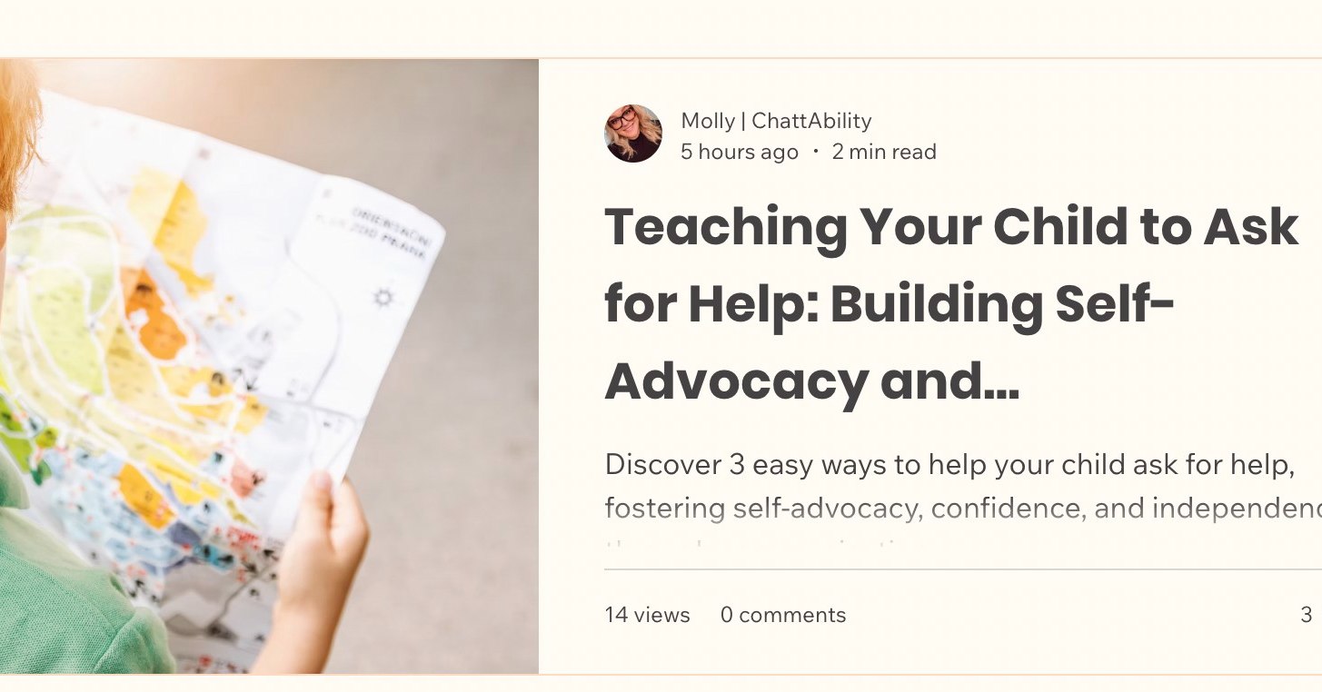Okay, it’s officially official! 😅
ChattAbility.com is live... It’s just a baby website right now, but it’s growing (kind of like our kids, right?).
One blog post is now live, with more to follow soon. All focused on communication, play, and practical ways to support every child’s skills.
Come visit and say hi 👋 and share it with everybody!
EVERY VOICE. EVERY ABILITY.
NEW BLOG EVERY MONDAY!
www.chattability.com
#education #parentingtips #ChattAbility #BCBA #ABA #neurodiversity #advocate #inclusion #inclusionmatters #slpa #speech #communication #parentsofinstagram #teachers ##teacherlıfe #ASD #ADHD #Support #children