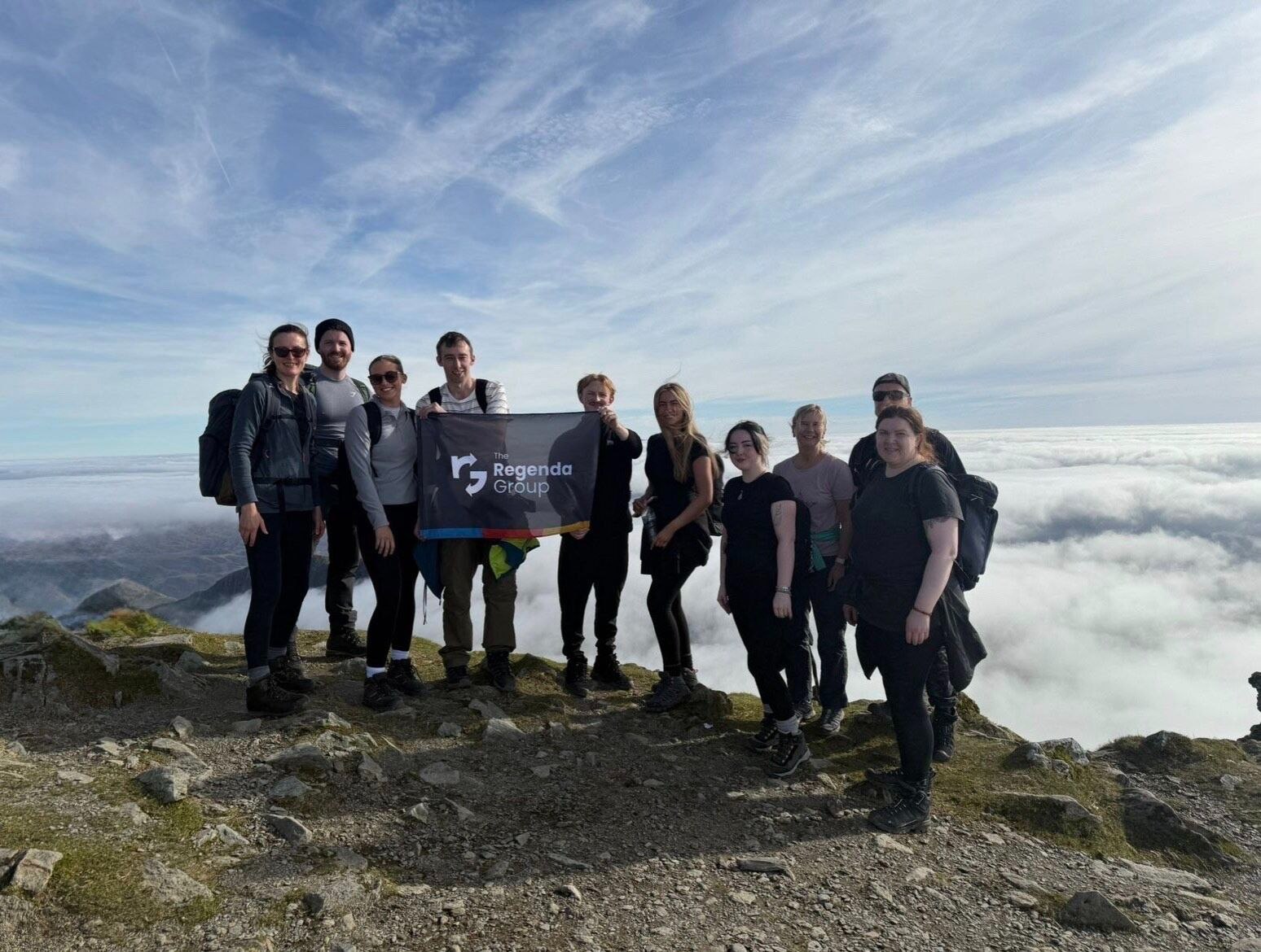 Today we are giving a huge shout out to the brilliant people at The Regenda Group who this time last month climbed mount Snowdon in support of Chasing the Stigma – helping us to keep our Hub of Hope free – connecting people to timely mental health support wherever and whenever they need it.
The team said “It was a tough but rewarding challenge for us all - full of laughs, teamwork and a few sore legs 🤣 Special thank you to Jamie Maxwell for organising such a brilliant day! ⛰️”
They have raised a fantastic £750 so far, and we are so grateful! Every £1 helps at least 1 person to connect to potentially life saving #mentalhealth support.