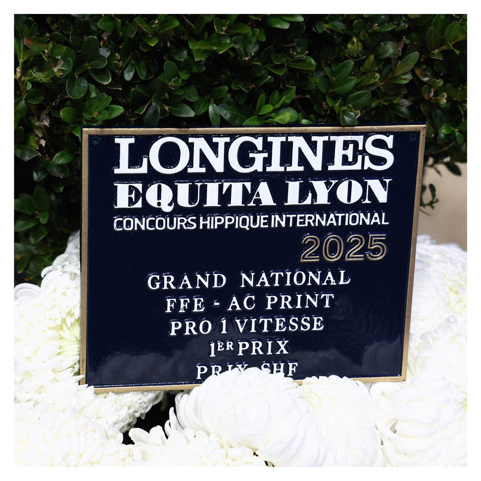 ✨ Retour en images sur 5 jours intenses à EquitaLyon ✨
Nous sommes fiers d’avoir contribué à cet événement incontournable en réalisant l’ensemble des récompenses pour toutes les disciplines et épreuves : CSO, Western, Dressage… 🏆🐎
Un immense merci à GL events Equestrian Sport pour leur pleine confiance.
Félicitations à tous les cavaliers pour leurs performances. Mention spéciale pour le CSI5*-W Longines FEI Jumping World Cup™ et notre podium 100 % tricolore avec en 3ᵉ place Antoine Ermann, natif de notre magnifique département ! 👏🇫🇷
1. Plaque en fonte d’aluminium recyclé ♻️
2. Remise des prix Western – Champion d’Europe Junior Pole Bending
3. Trophée plexi découpe laser & flot pour le village des startups
4. Flot Prestige EquitaLyon 2025 – FEI Driving World Cup™
5. Remise des prix du CSI5* – Prix département du Rhône
6. Hommage à Philippe Rozier – une émotion partagée ❤️
À l’année prochaine ! 👋
#EquitaLyon2025 #equitalyon #Eurexpo #GLeventsEquestrianSport #glevents #longines #LonginesEquitaLyon #ConcoursHippiqueInternational #FFE #GrandNational #CSI5* #CDI5* #CAI #FEI #FEIWorldCup #jumping #dressage #driving #EquitaLyonWesternHorseShow #SalonDuCheval #MadeInFrance #Plaque #Concours #flot #RemiseDesPrix