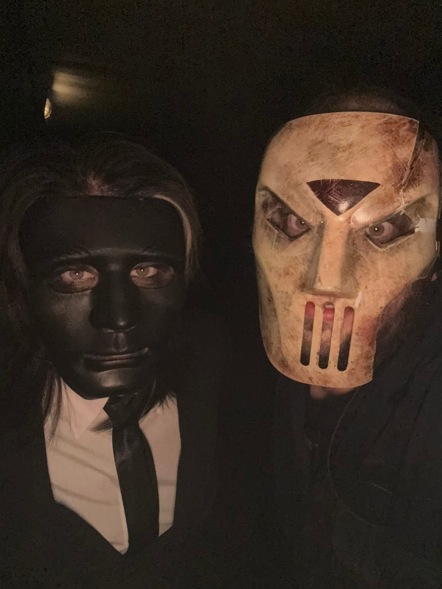 I haven’t had much time to think or really express my joy of working at Screams and Spooks again this year, I am very lucky to find myself moving from project to project but this Halloween has been an absolute joy! Taking a little more responsibility helping to produce Blackmarket although with our fantastic cast my job was made very easy and it was lovely to ensure everyone was happy and giving their best. Thank you to Tom Birkett and Lauren Campbell for letting me step up for the second years running and I truly can’t wait to come back and bring terrors to the willing who enter.
Meanwhile during the day working between Morty and the Mayor of Trick or Treat Street was a joy, making so many families laugh with my made up nonsense about Meredith(we finally got rid of her) and the alpacas.
Now onto the next projects which I will share properly later today or tomorrow, this has been a truly blessed year and I look forward to closing out on an absolute high!